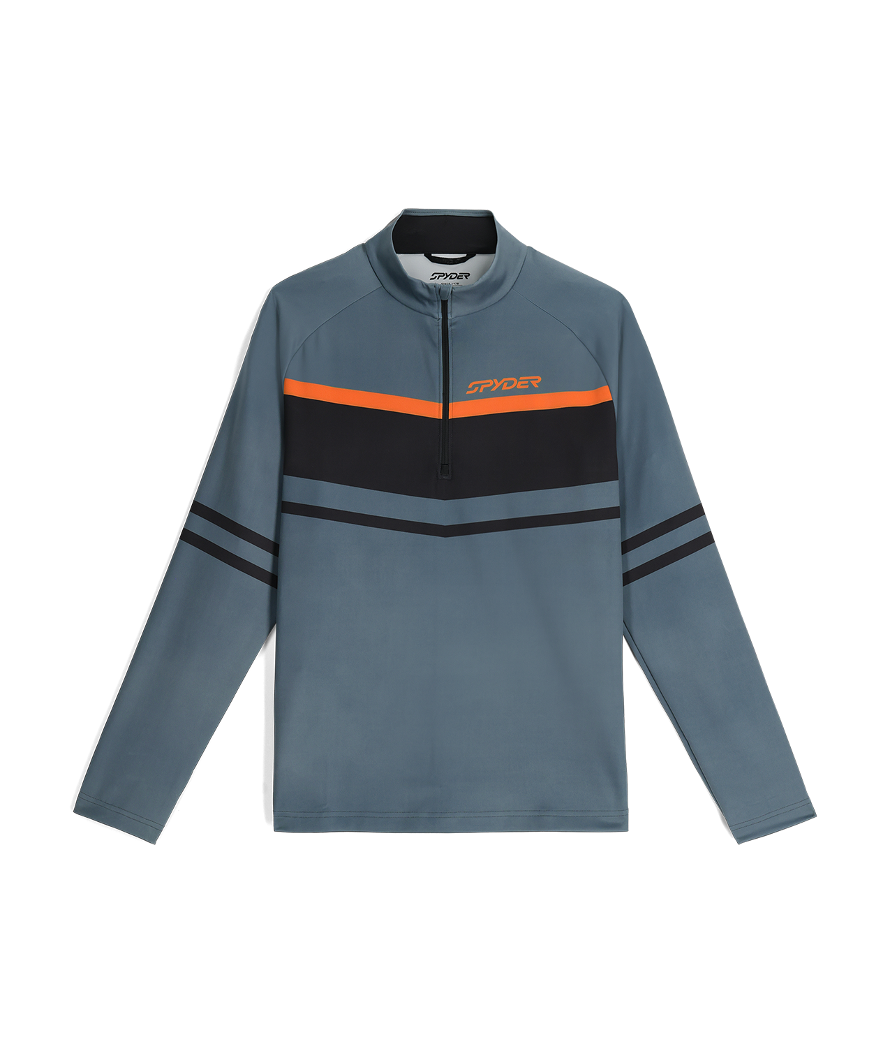 Men's Legacy Half Zip T-Neck - Slate Blue – Spyder