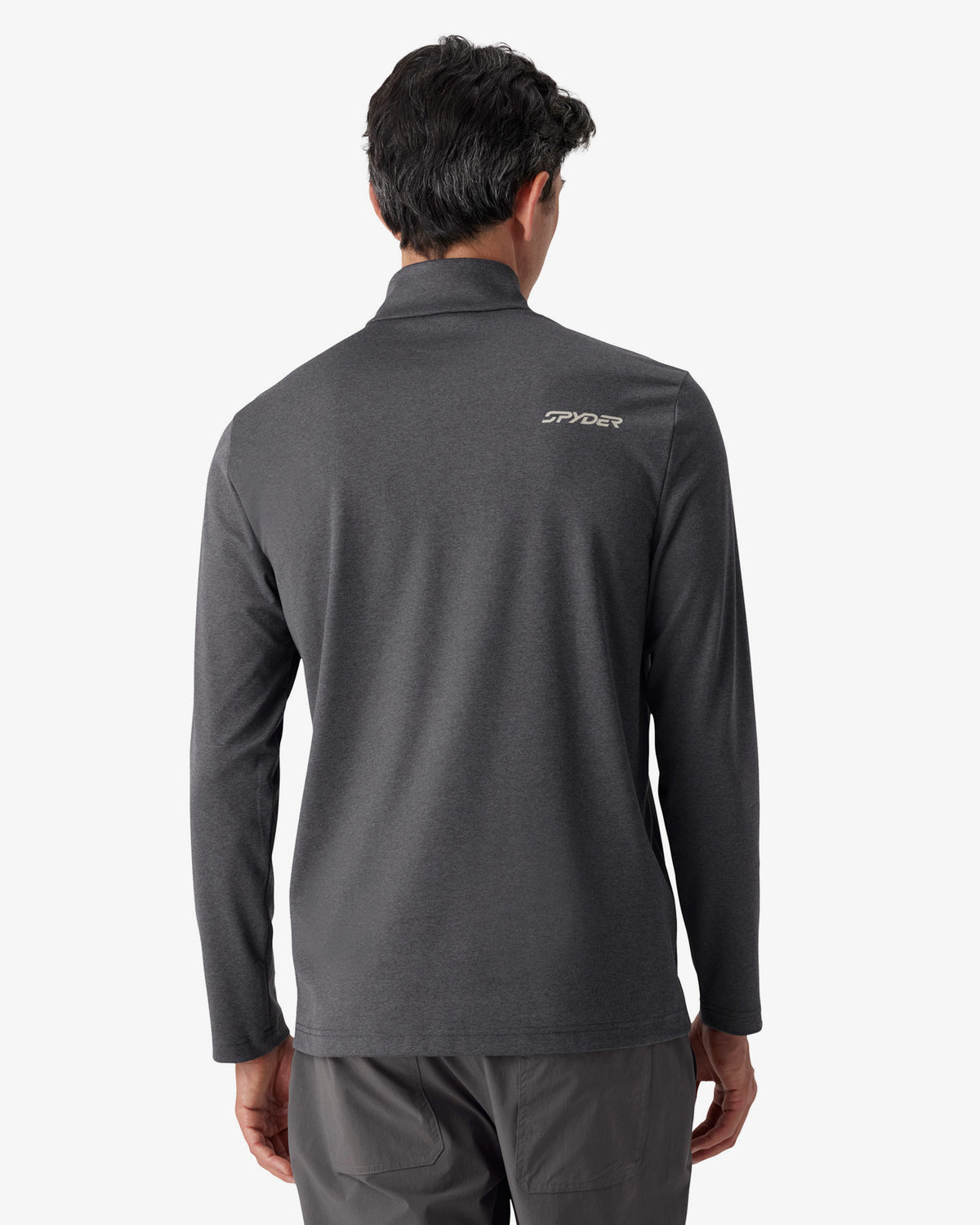 Men's Prospect 1/2 Zip - Black Melange