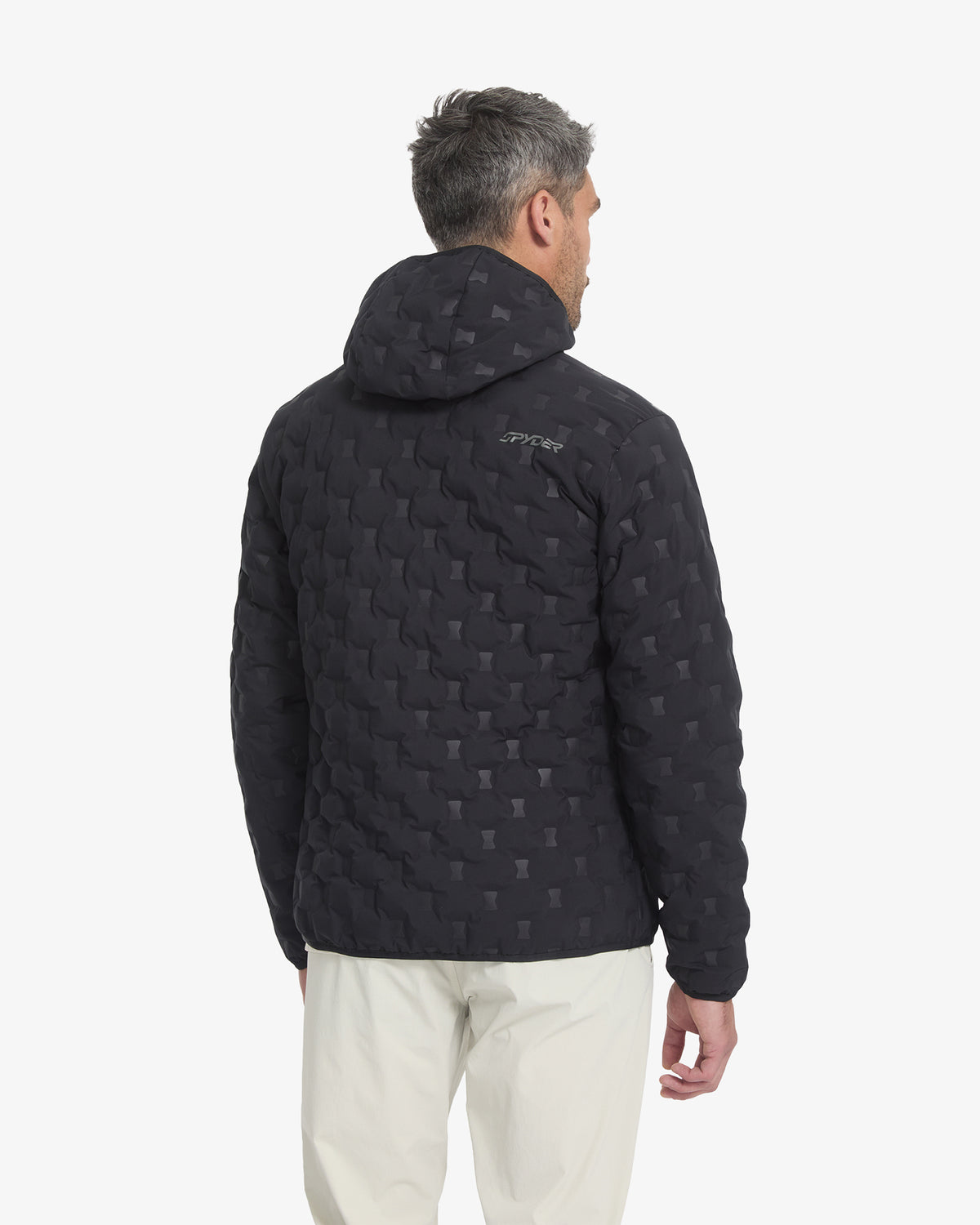 Men's Zenith Hooded Down Jacket - Black