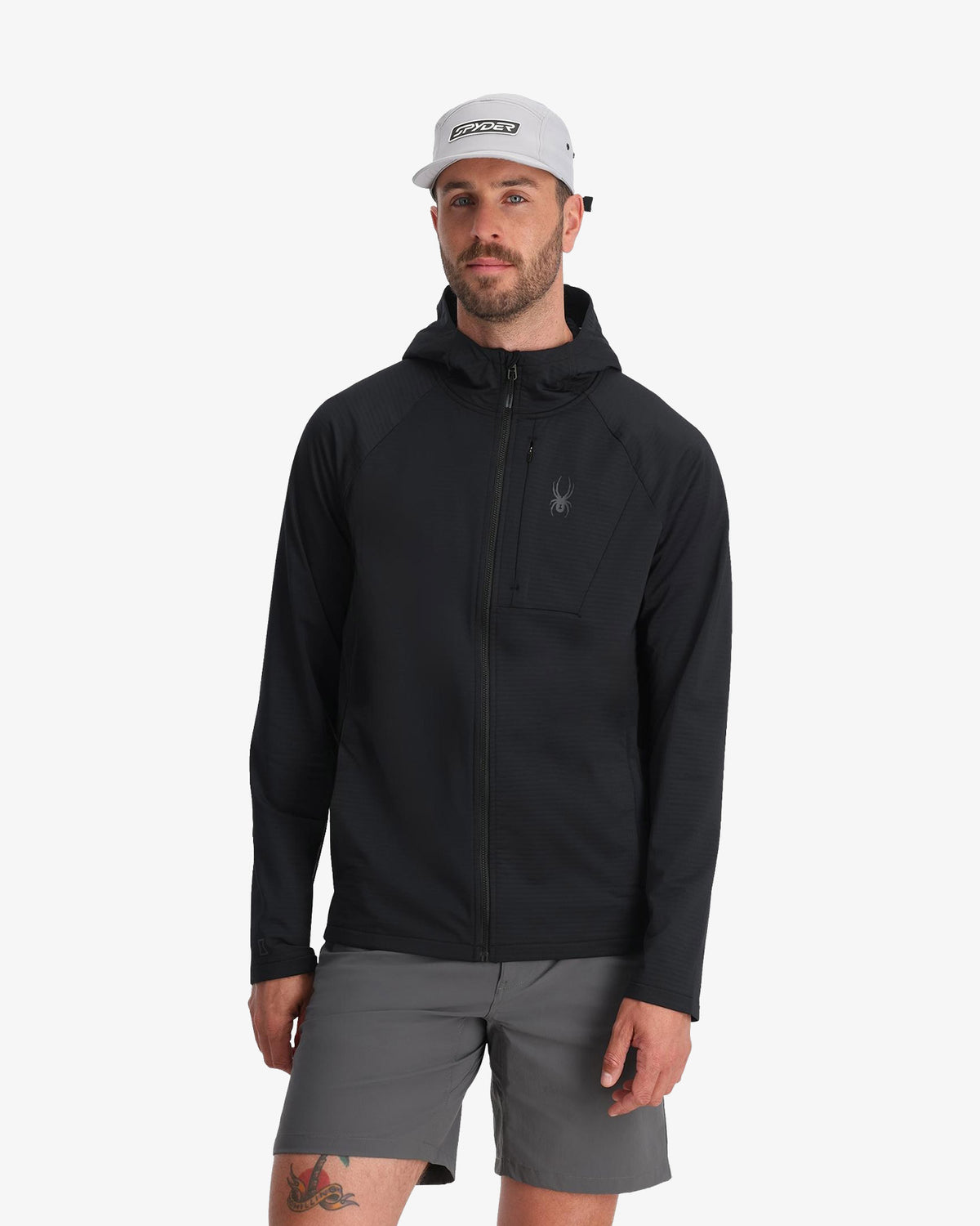 Mens GridWeb™ Fleece Hoodie