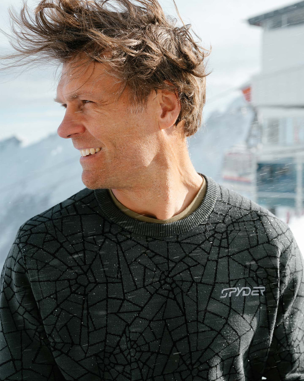 Men's Soelden Sweater - Slate Blue