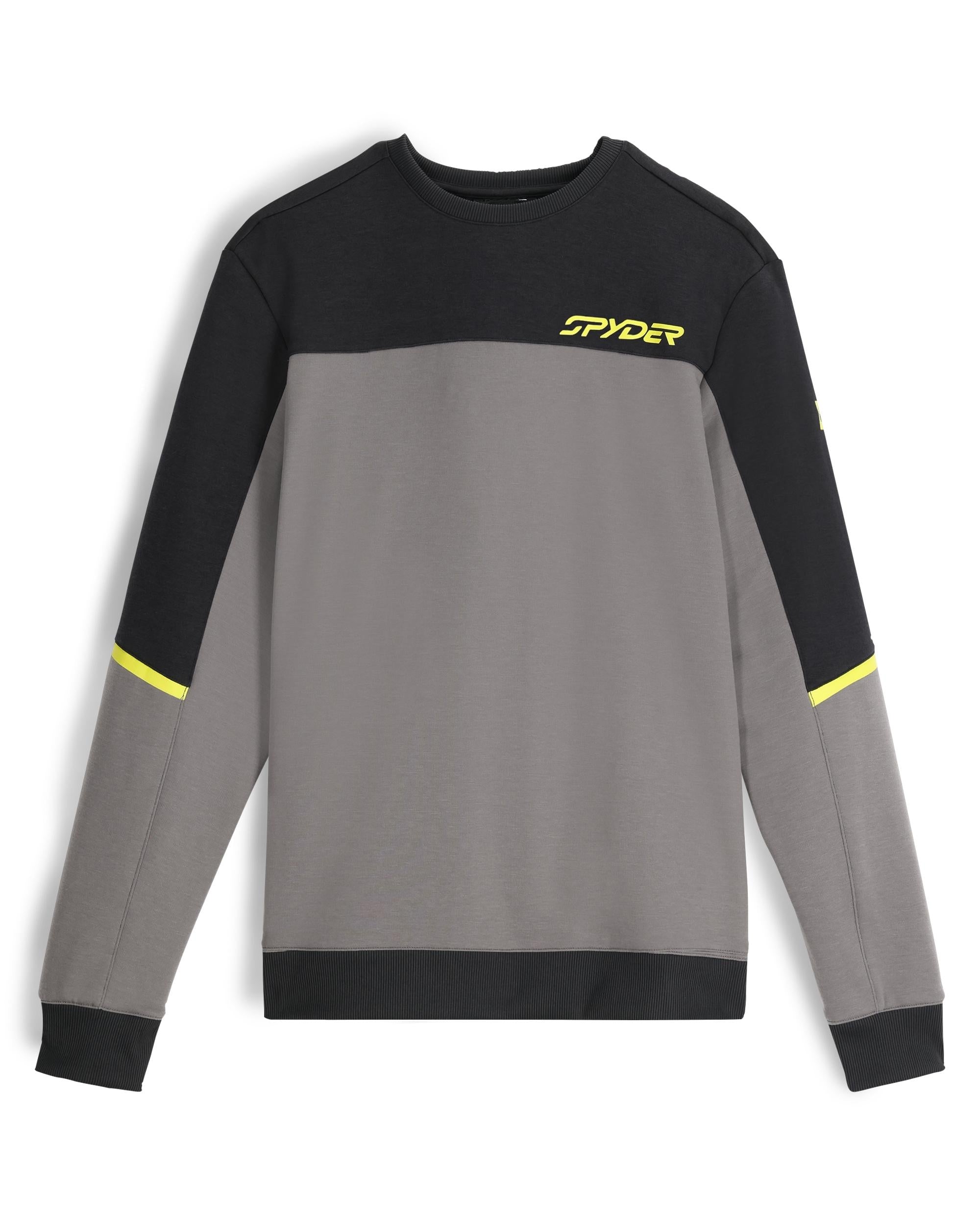 Mens Speed Fleece Crew Jacket - Storm – Spyder