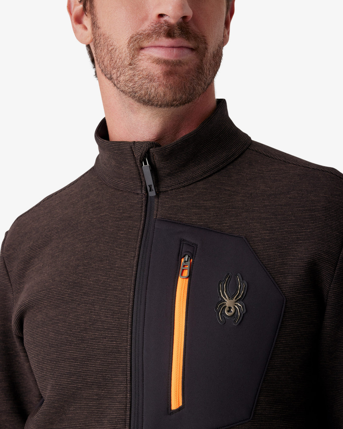 Men's Bandit Sweater Fleece Jacket - Mocha Melange