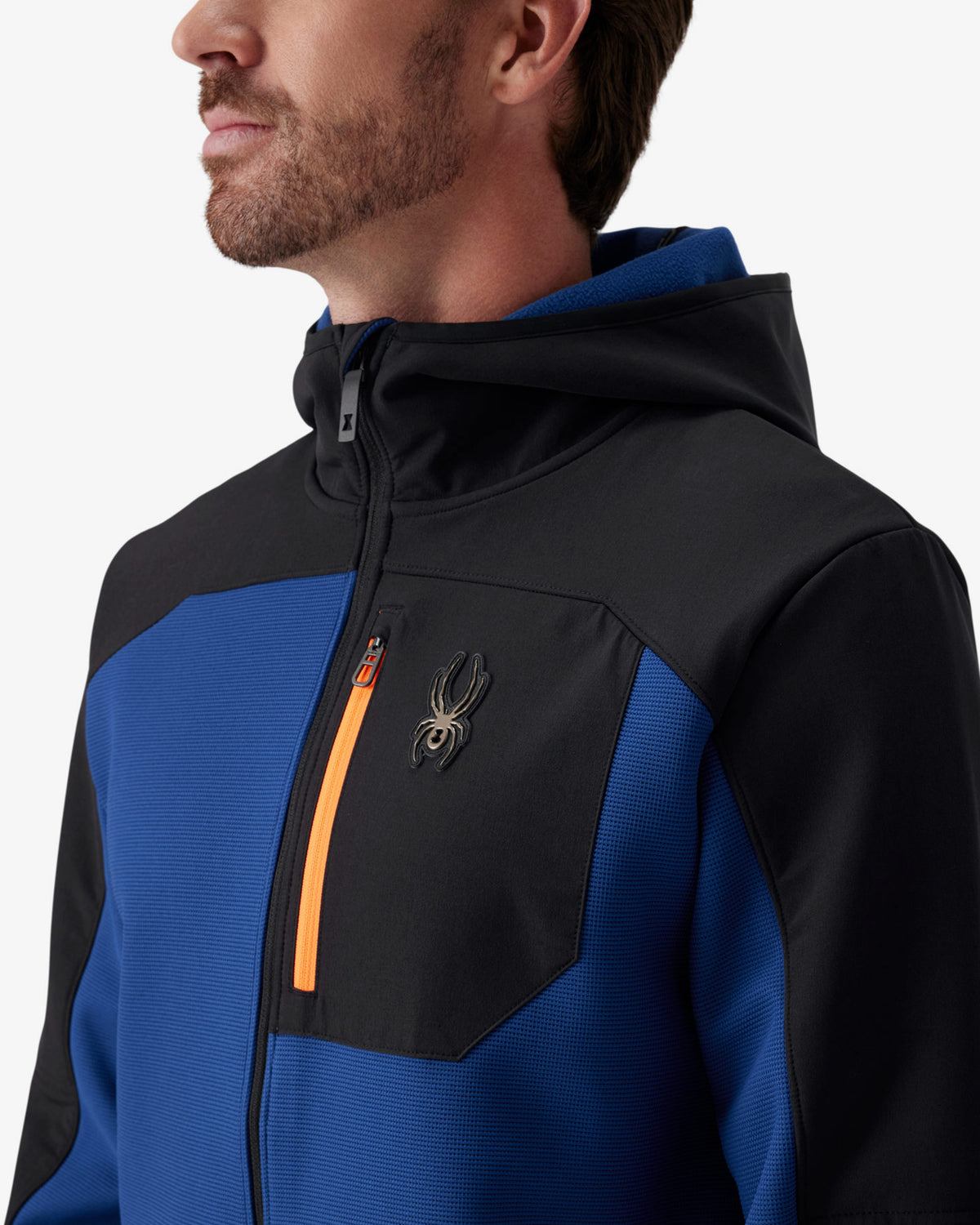 Men's Web Shellfleece Hooded Jacket