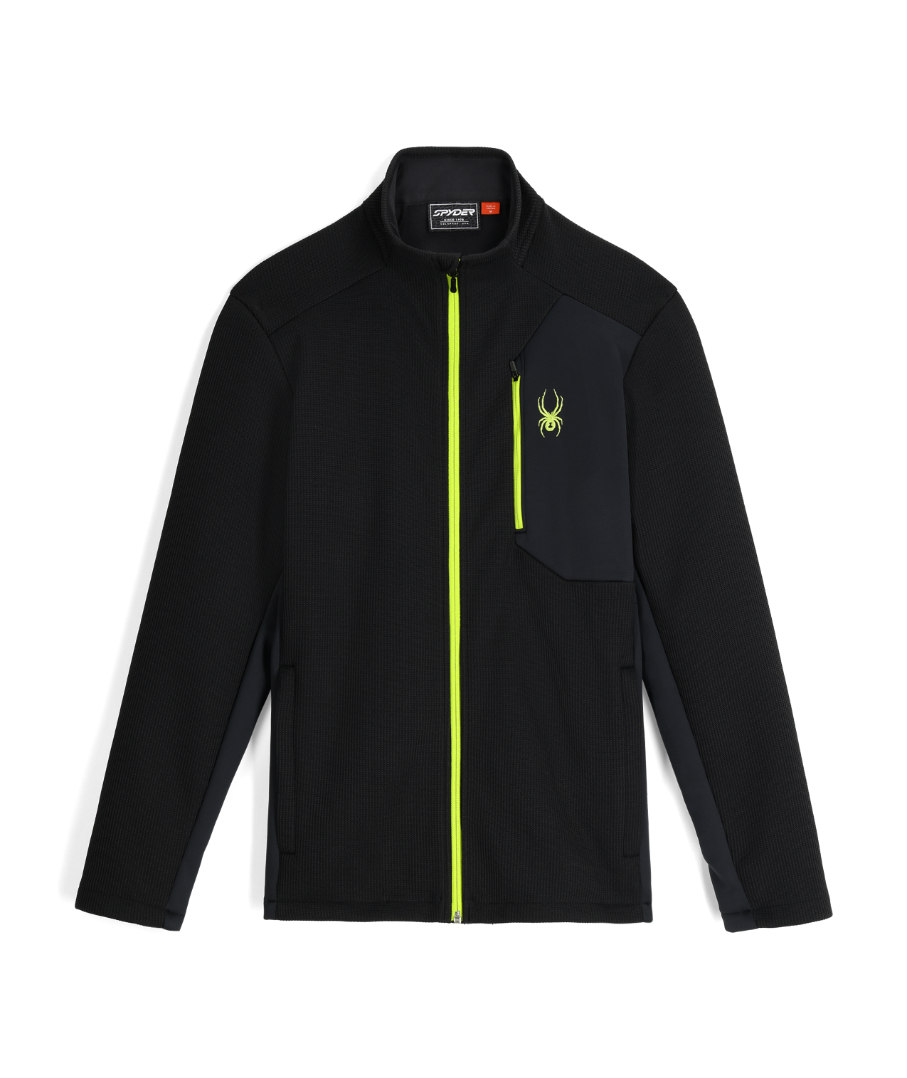 Men's Bandit Full Zip Jacket - Black – Spyder