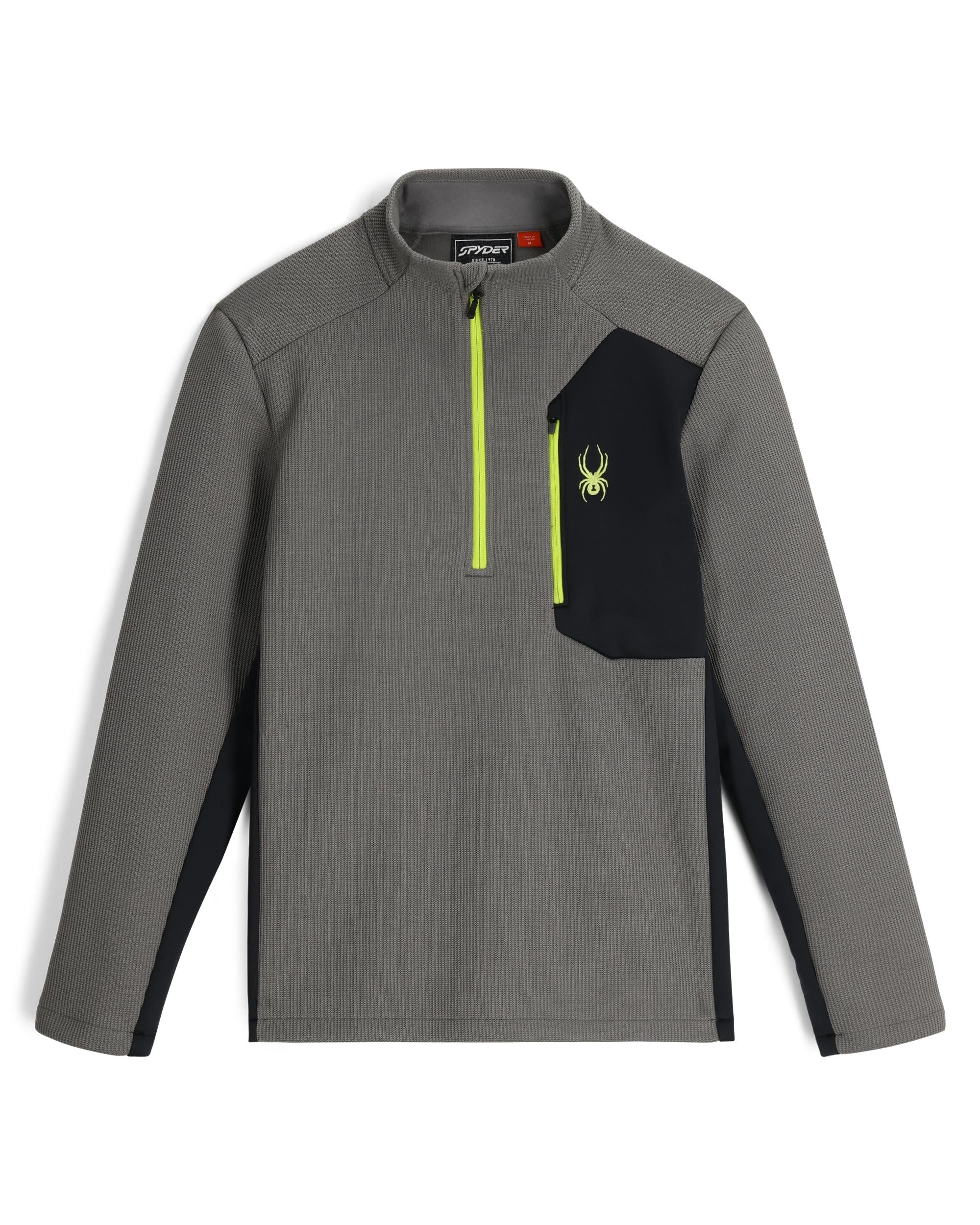 Men's Bandit Half Zip Jacket - Storm – Spyder