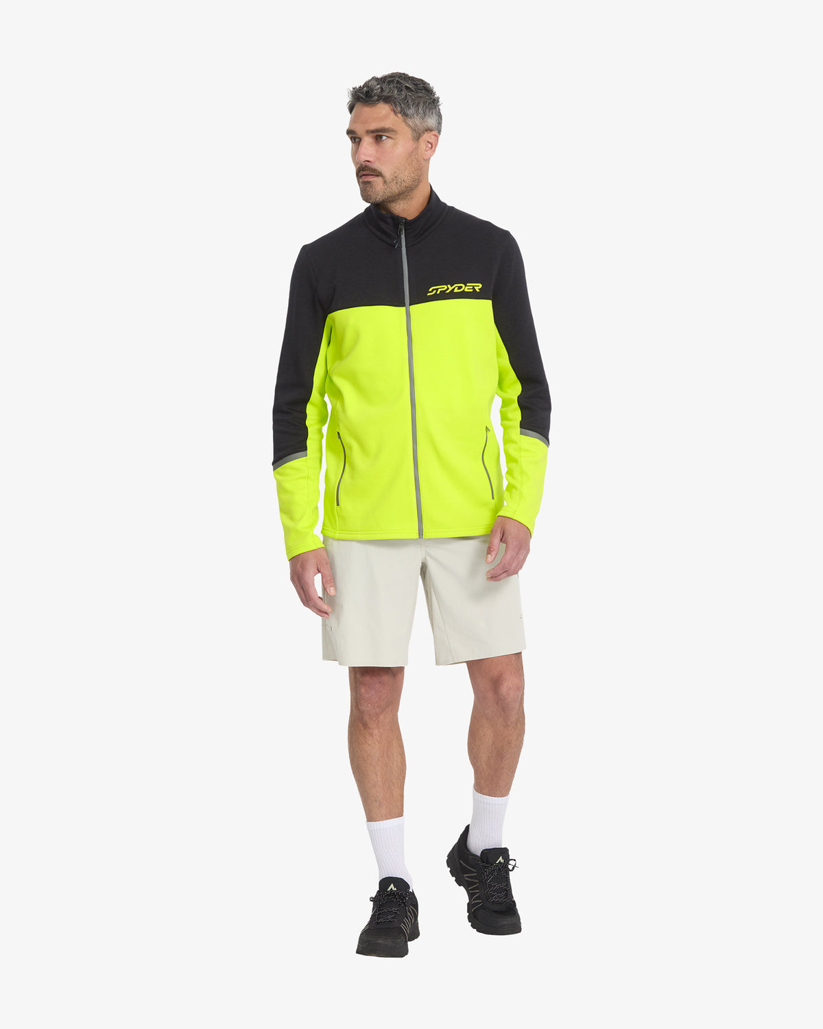 Men's Speed Fleece Jacket - Lime