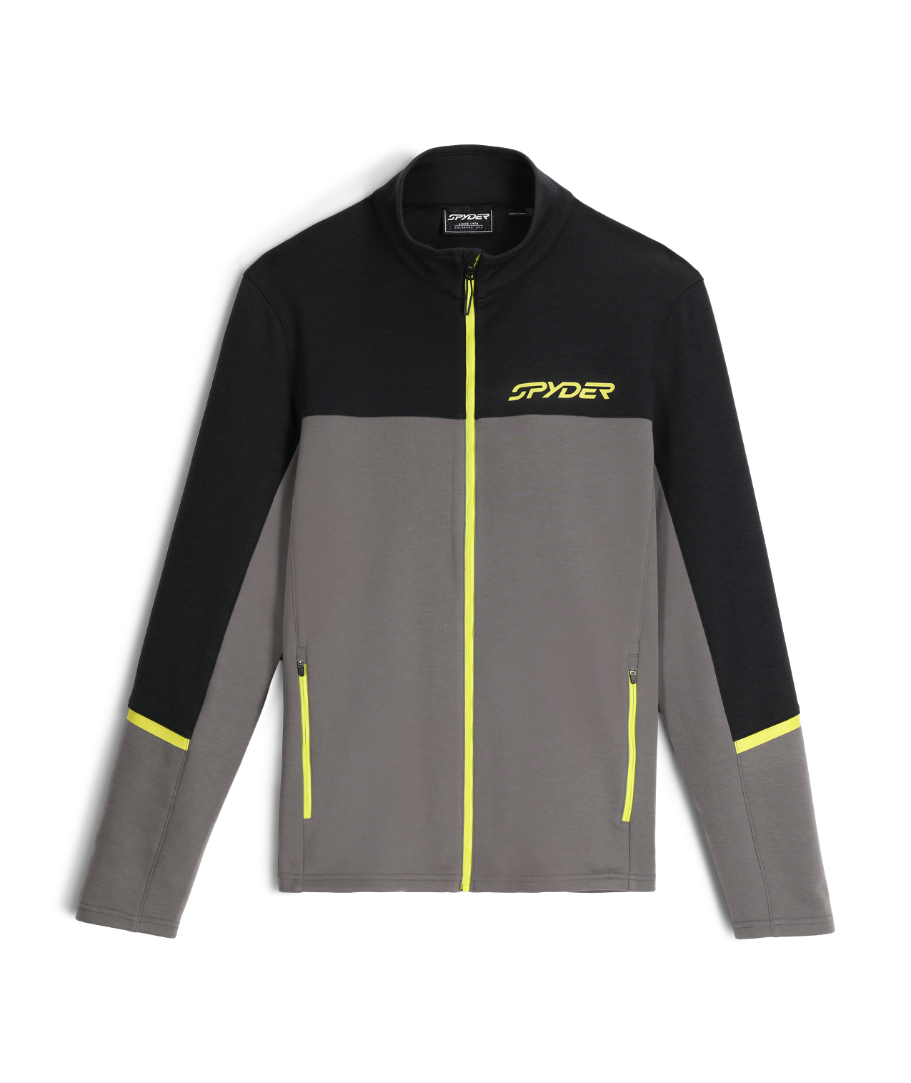 Mens Speed Fleece Jacket - Storm – Spyder