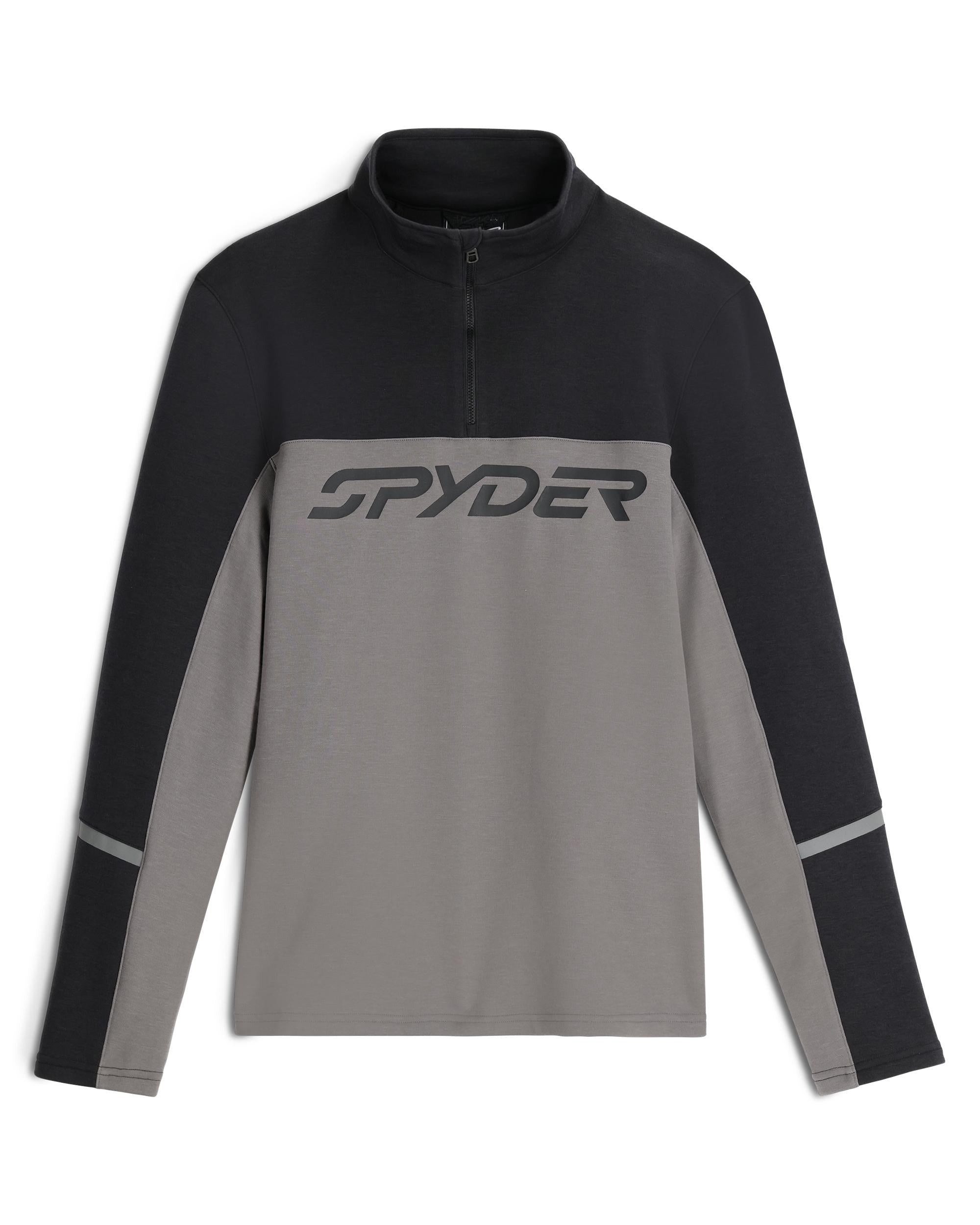 Mens Speed Fleece Half Zip Jacket- Storm – Spyder