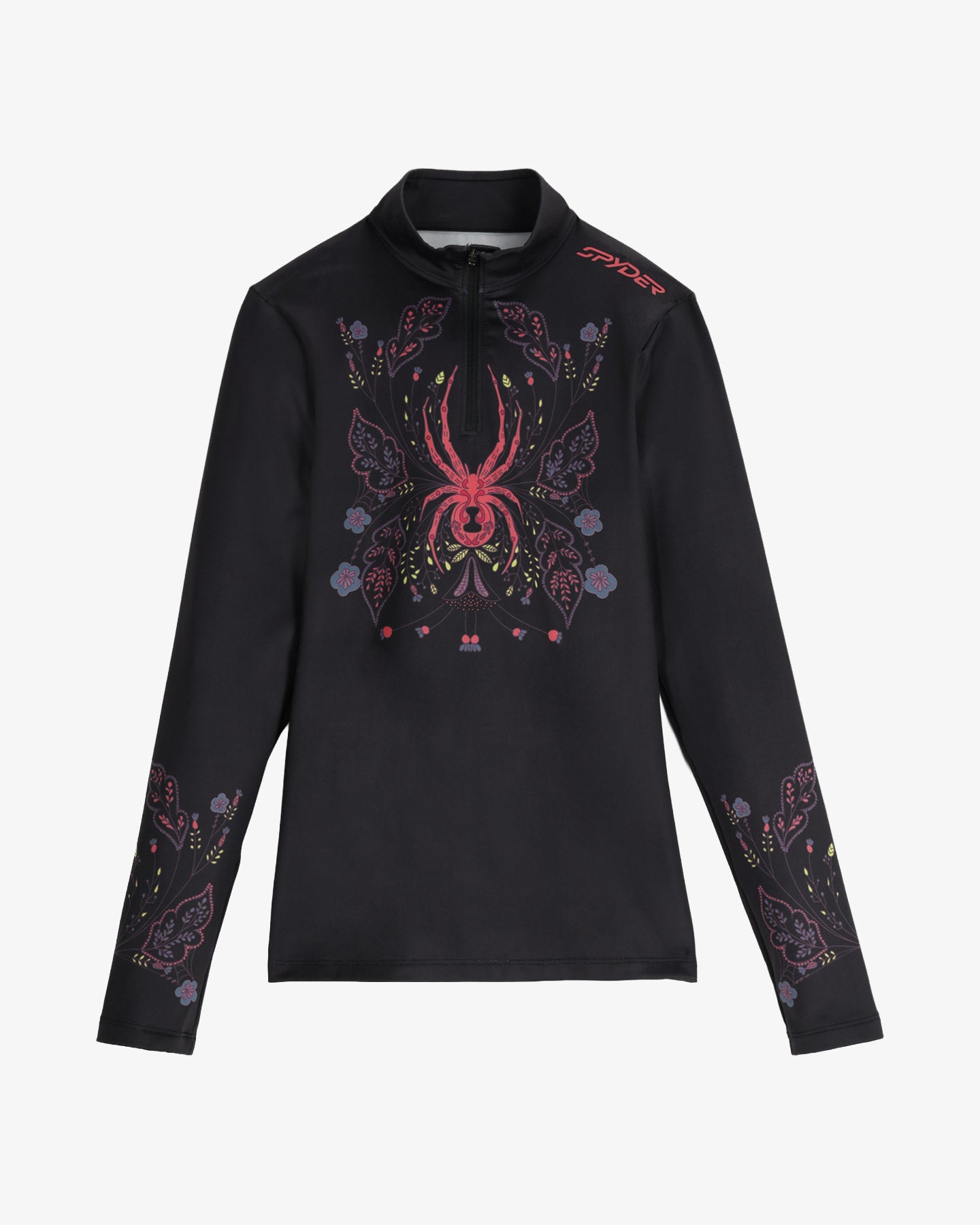 Women's Vivid Quarter Zip - Black – Spyder