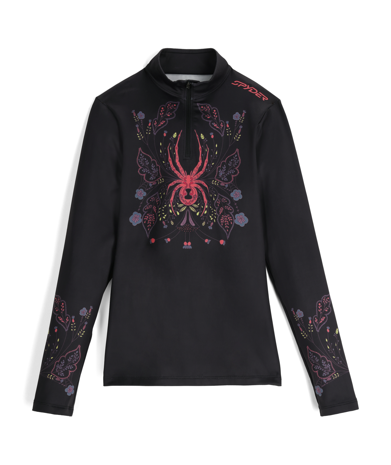 Women's Vivid Quarter Zip - Black – Spyder Women's Vivid Quarter Zip - Black – Spyder