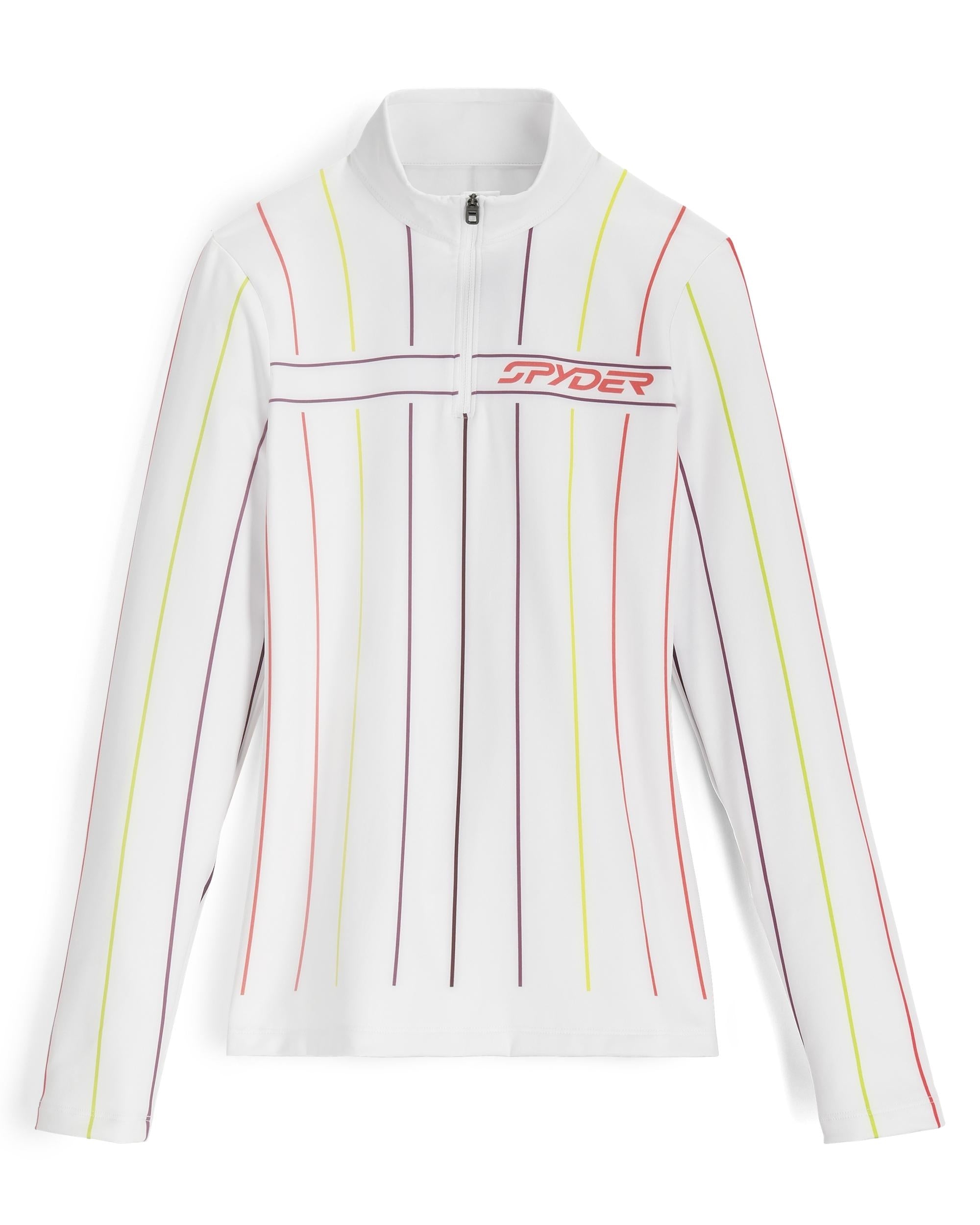 Women's Vivid Half Zip T-Neck - Stripe – Spyder