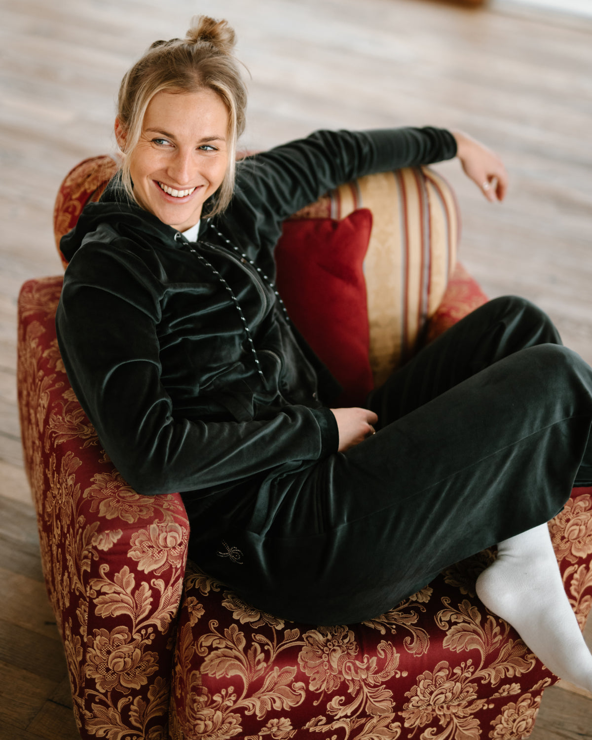 Women's Shimmer Pants - Black