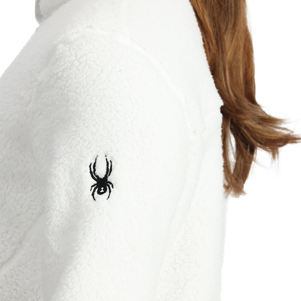 Womens Slope Quarter Zip - White