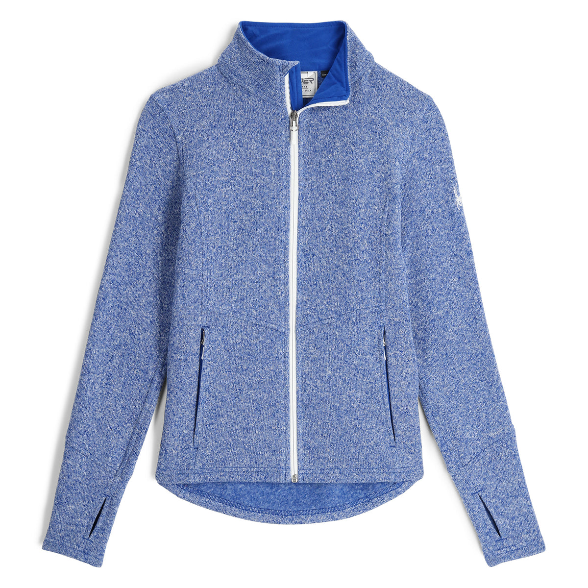 Women's Soar Full Zip Jacket - Electric Blue