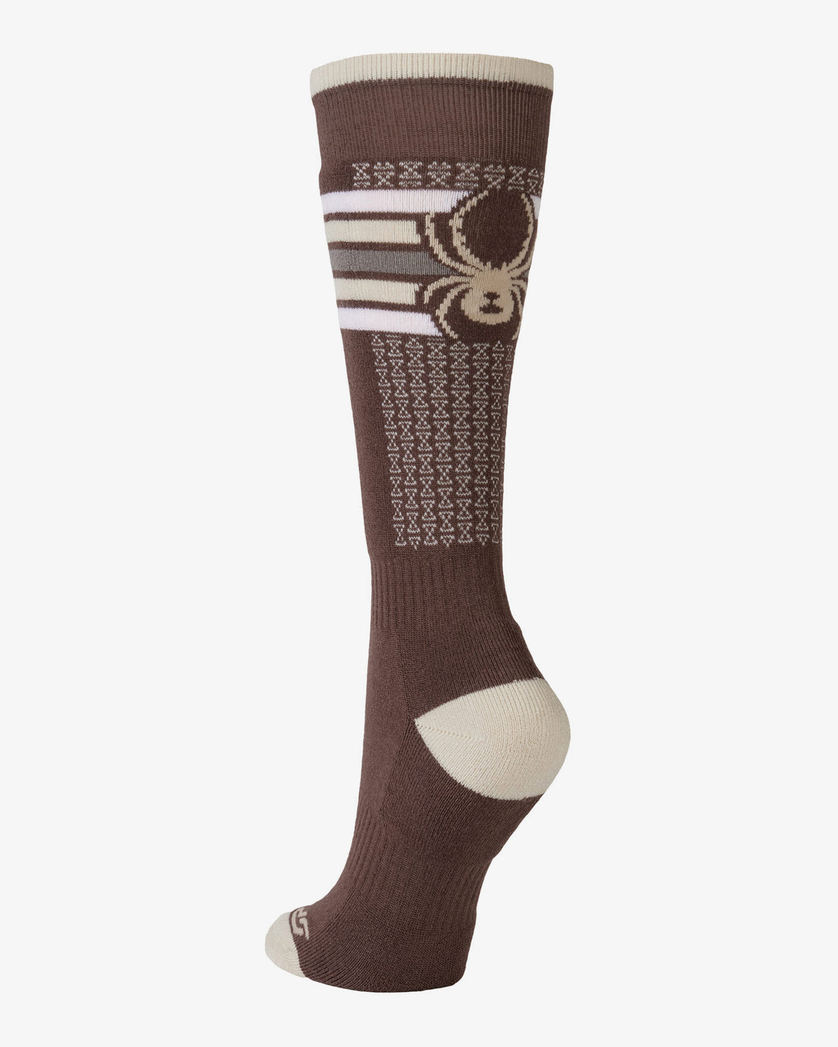Boys' Youth Sweep Ski Socks - Mocha