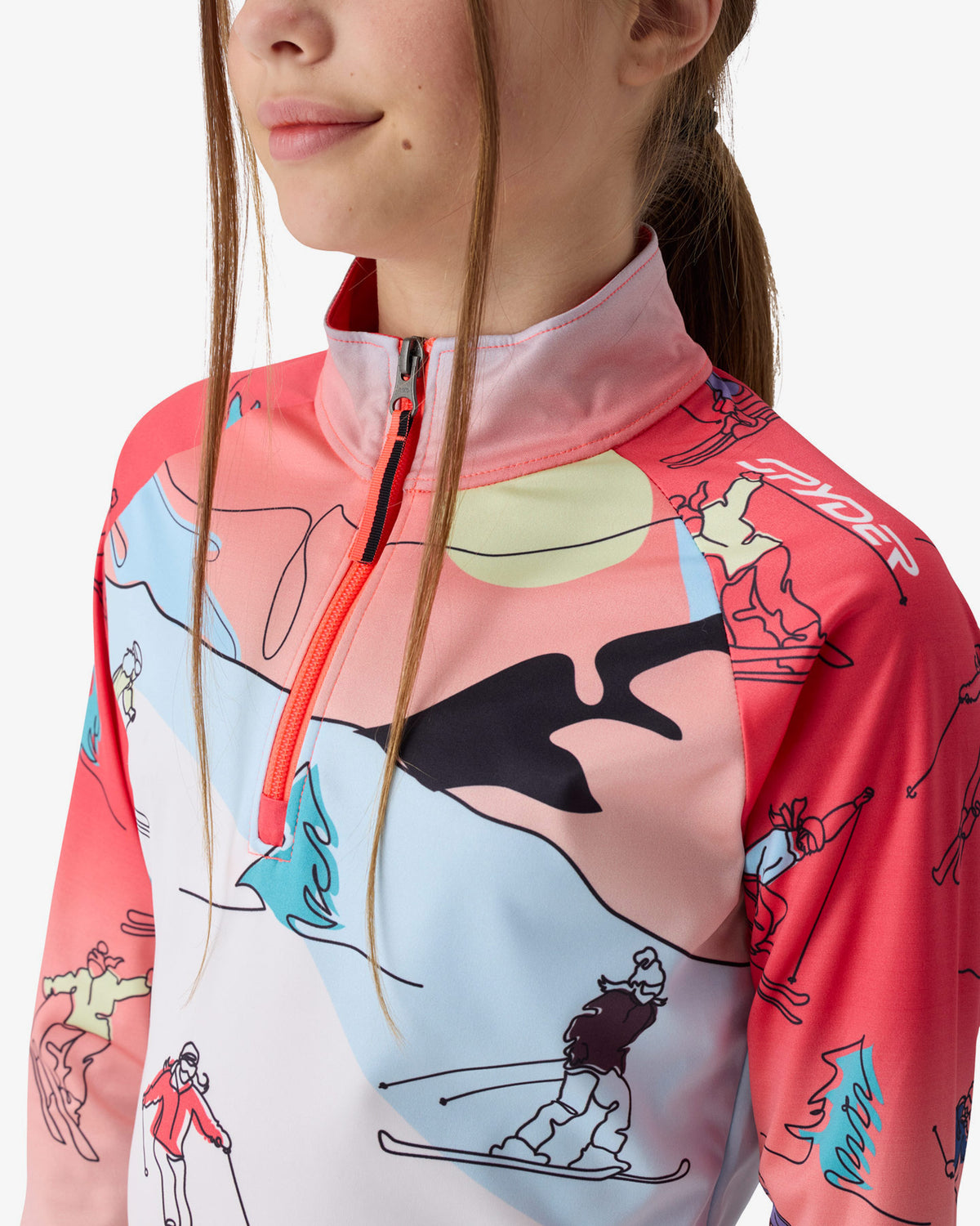 Girls' Surface Quarter Zip