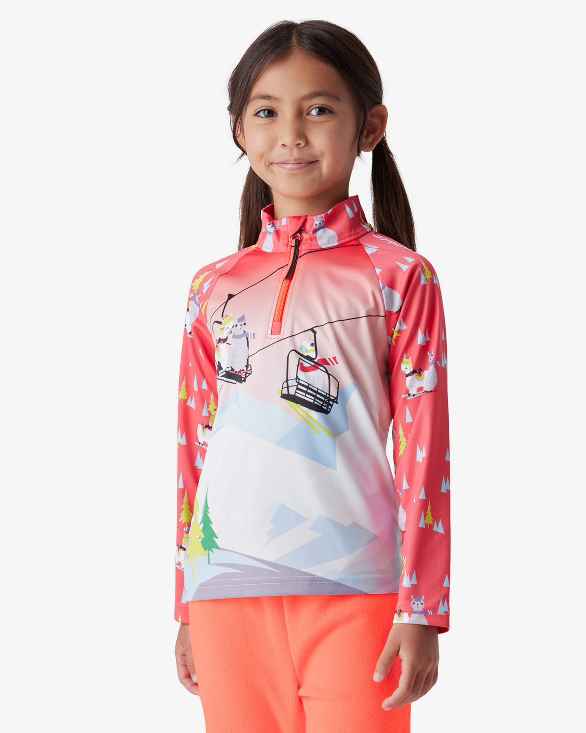 Girls' Reflect Quarter Zip