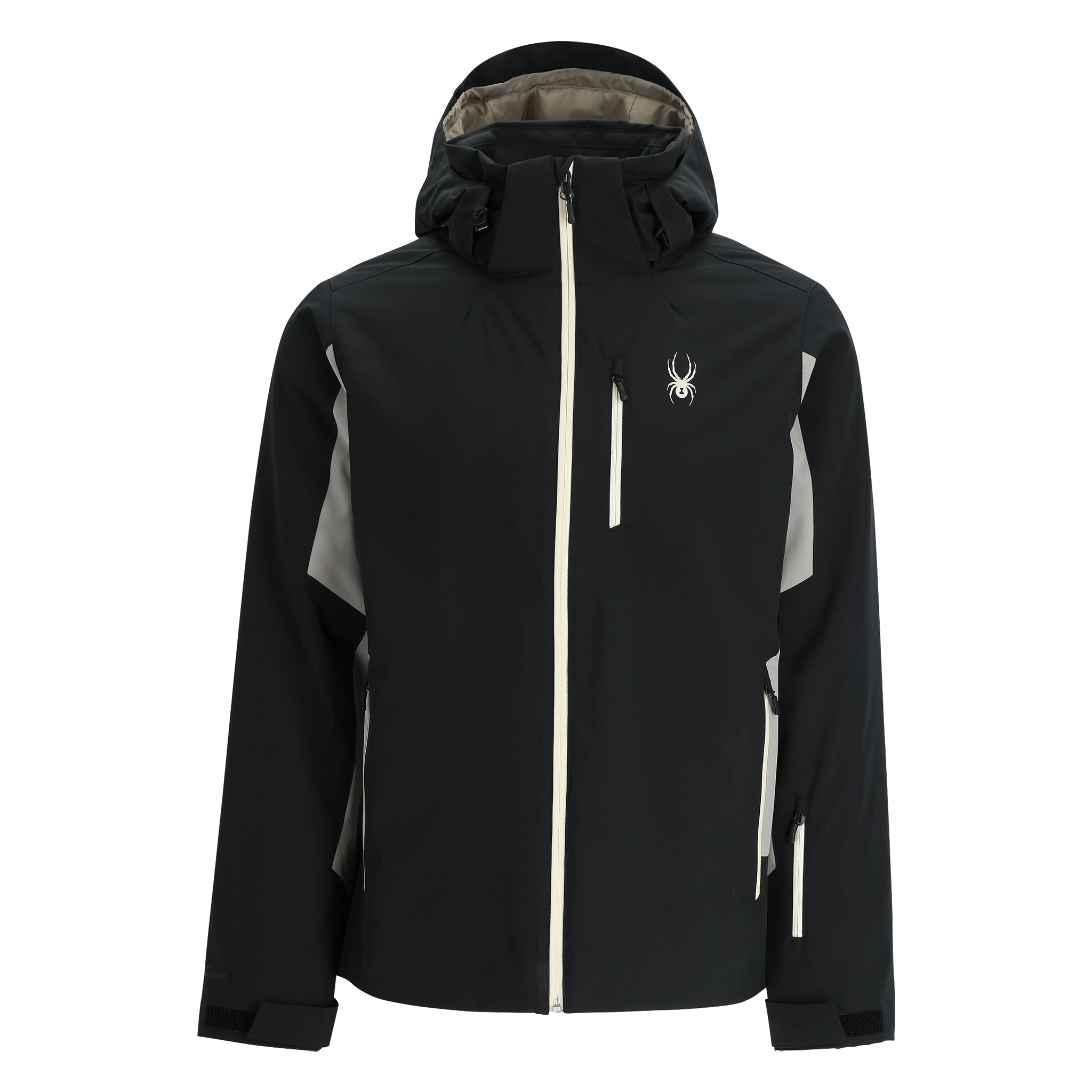 Mens Vertex Jacket - Black Polar – Spyder