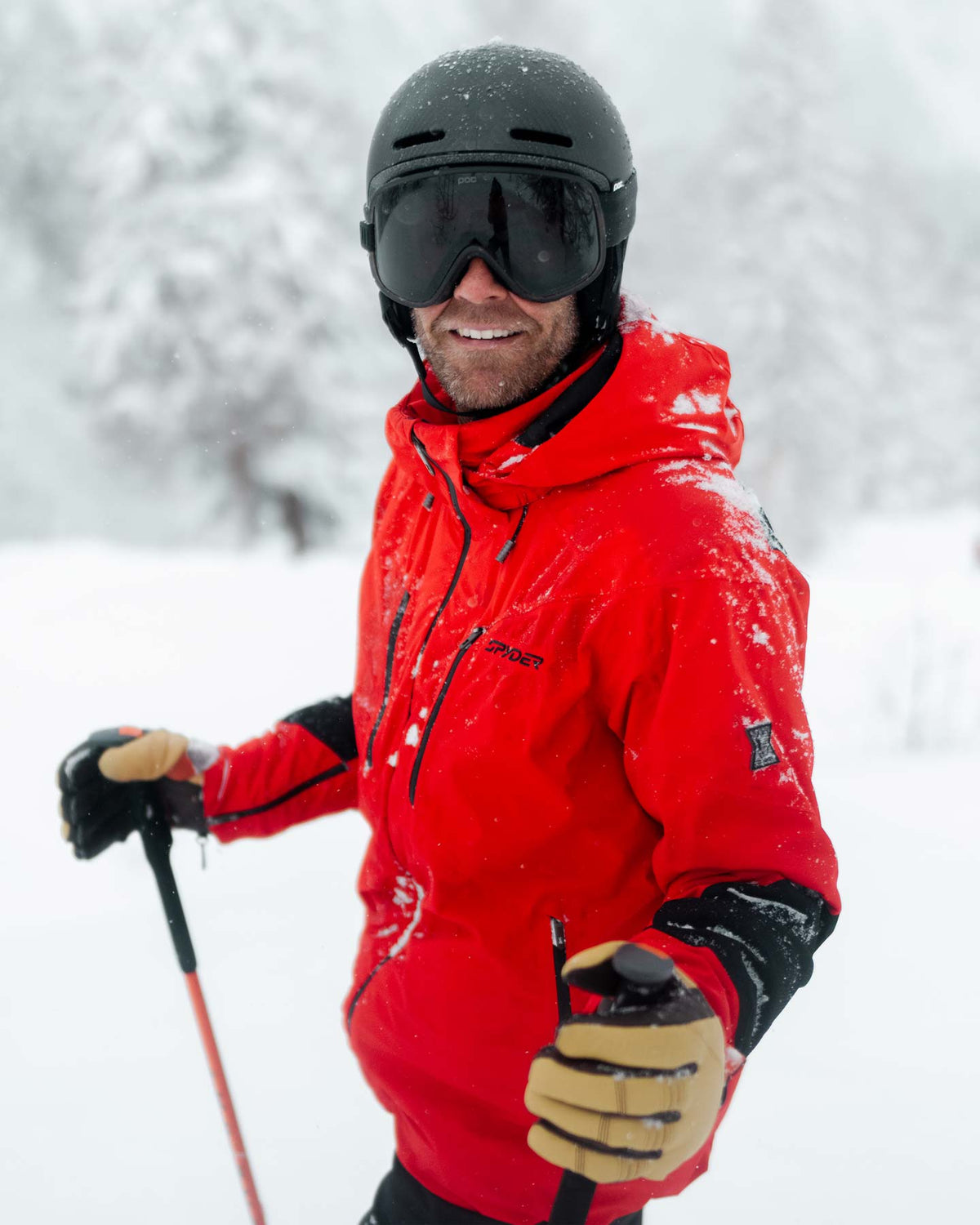 Men's Alyeska Jacket - Spyder Red