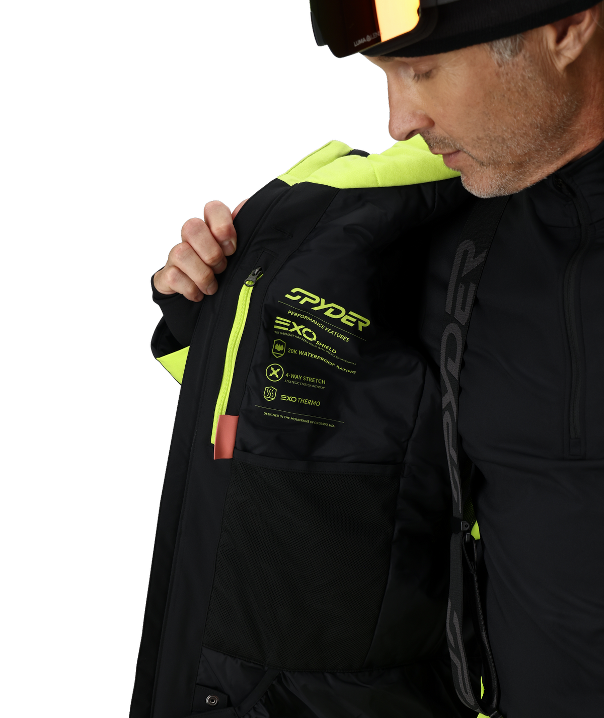 Men's Copper Jacket - Lime