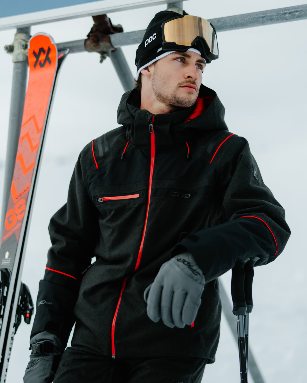 Men's Titan Jacket - Black Melange