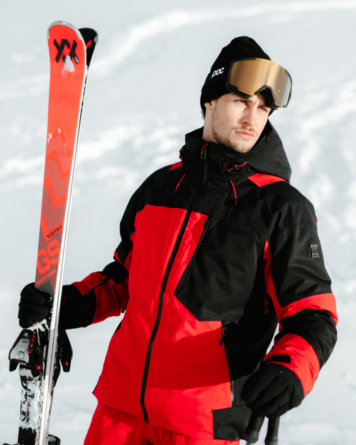 Men's Leader Jacket - Spyder Red