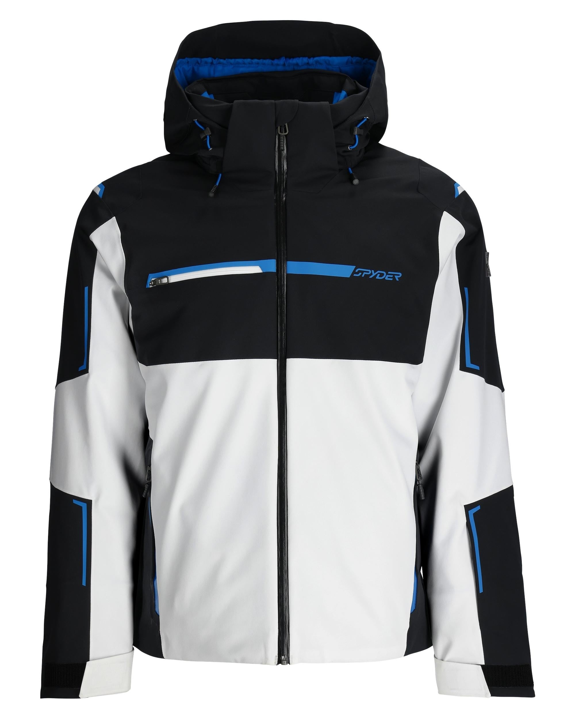 Mens Titan Jacket - White – Spyder