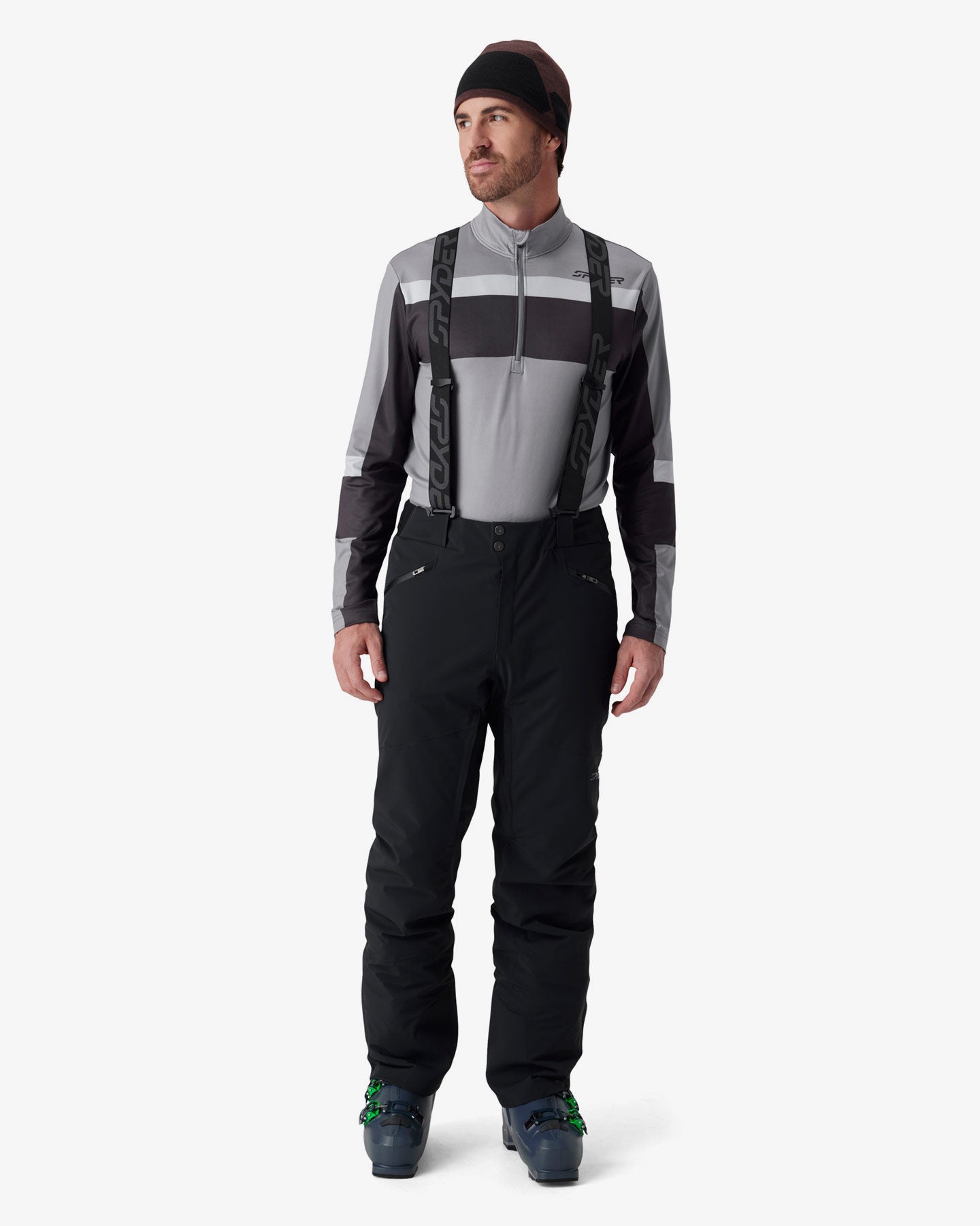 ボトムス SemonApartment SUSPENDERSRIBFLARE PANTS Men's Bormio Pants