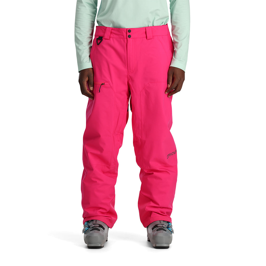 Ski Pants For Men - Polyester - White - Pink - 5 Colors - 3 Sizes -  ApolloBox