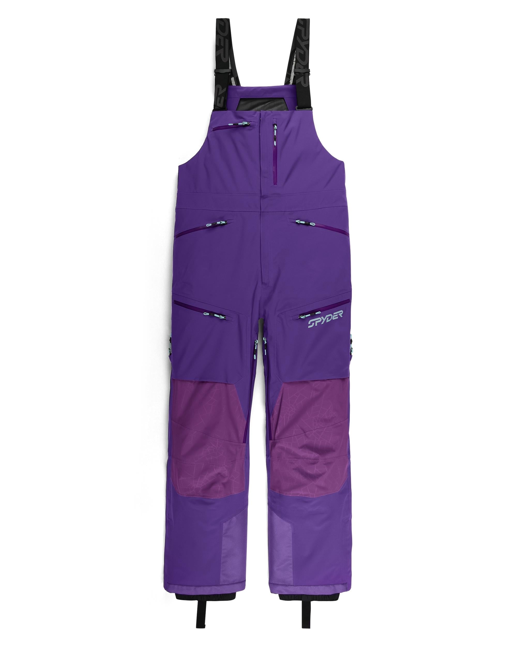Mens Sanction Bib Pants - Deep Purple – Spyder