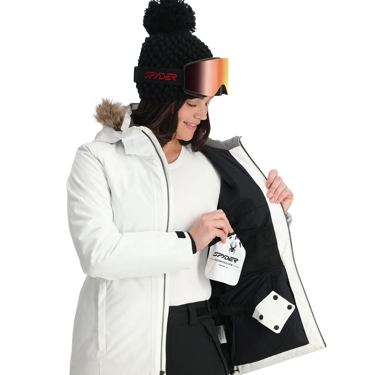 Womens Skyline Jacket - White