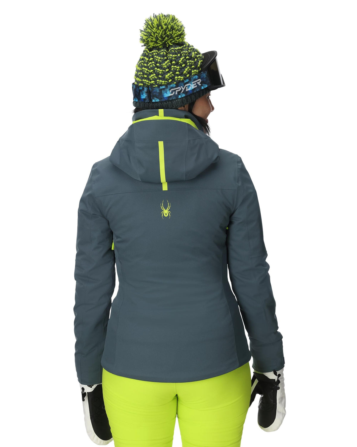 Spyder Women's Titania Jacket in Slate Blue – view 8