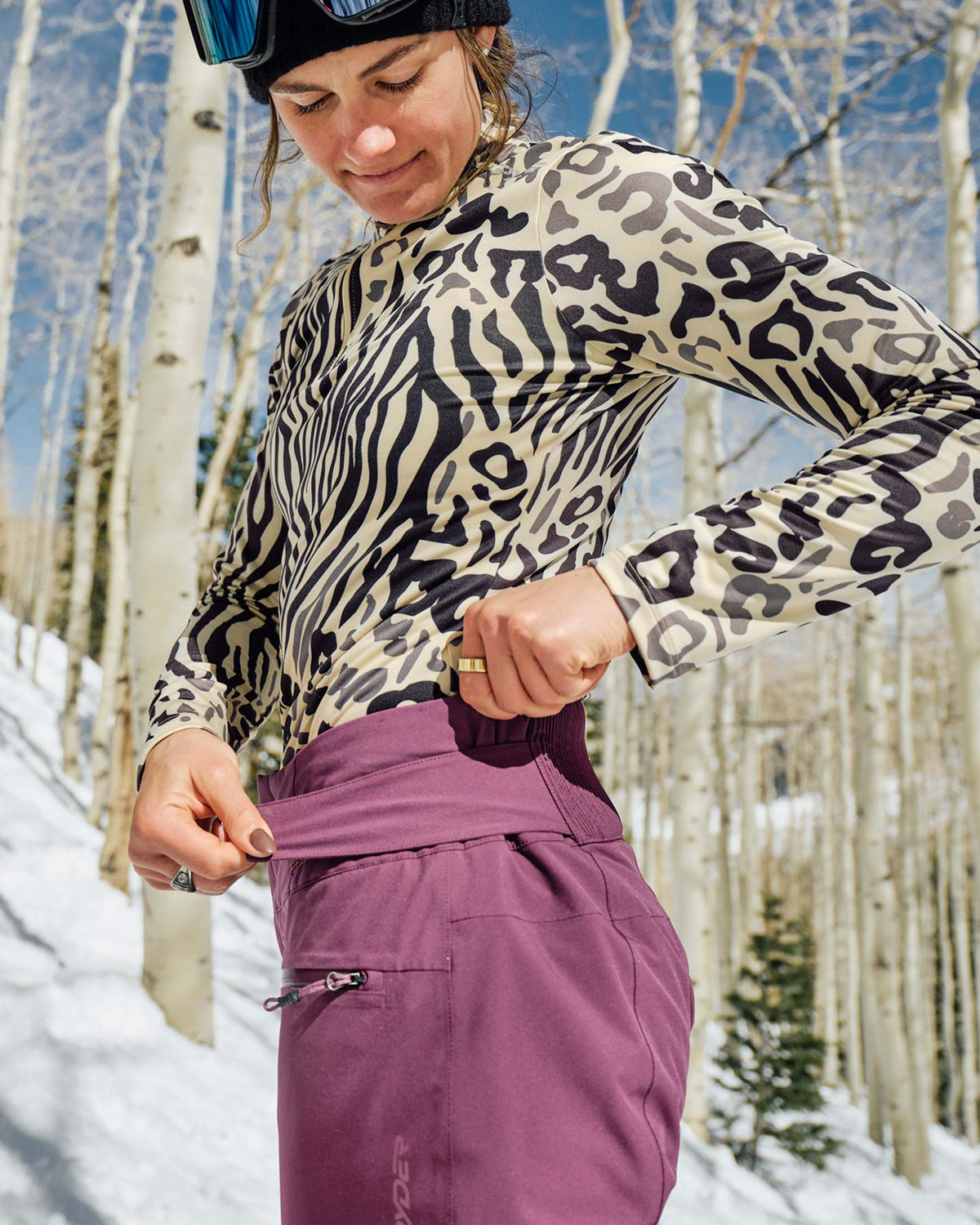 Women's Winner Pants - Plum