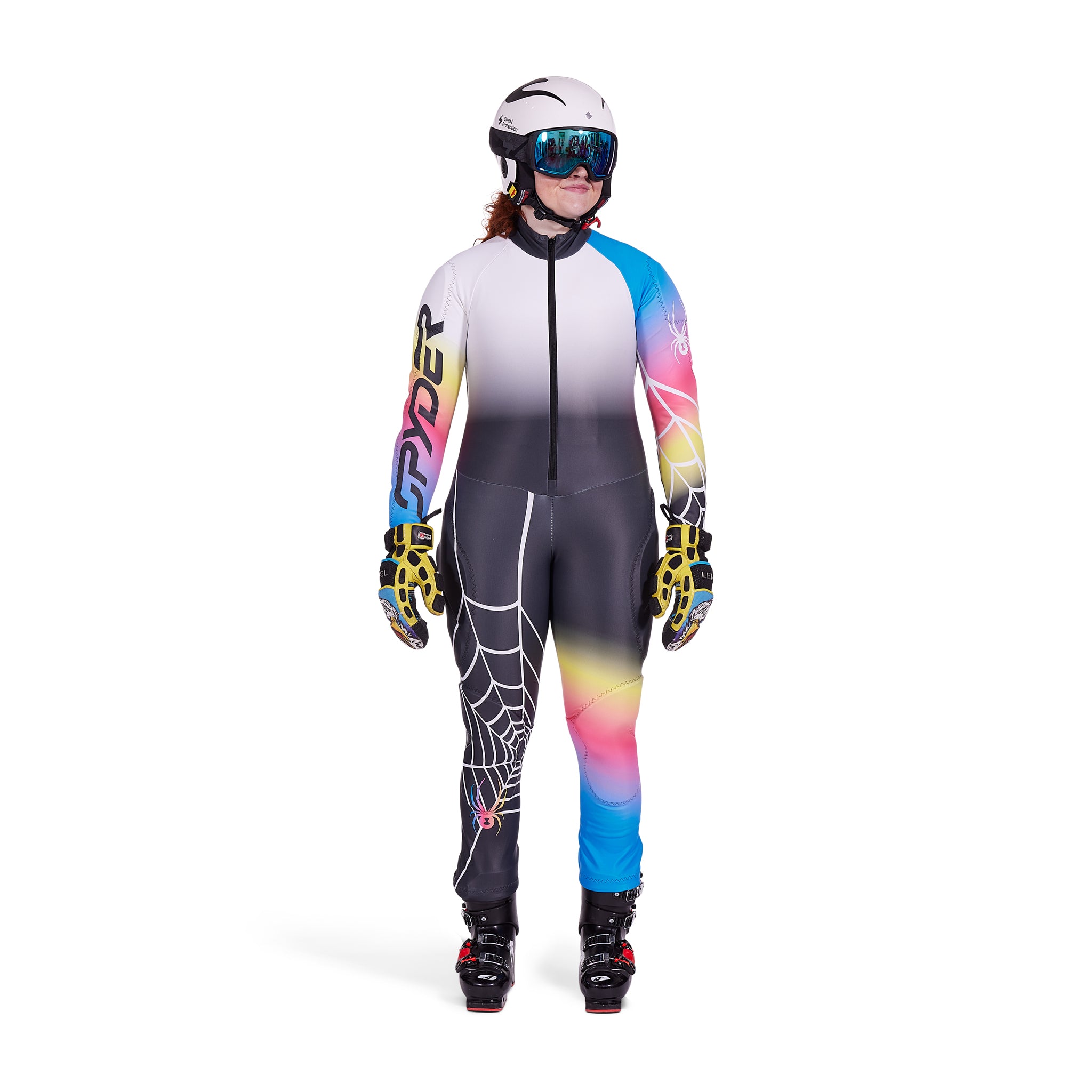 Womens Nine Ninety White Combo – Spyder