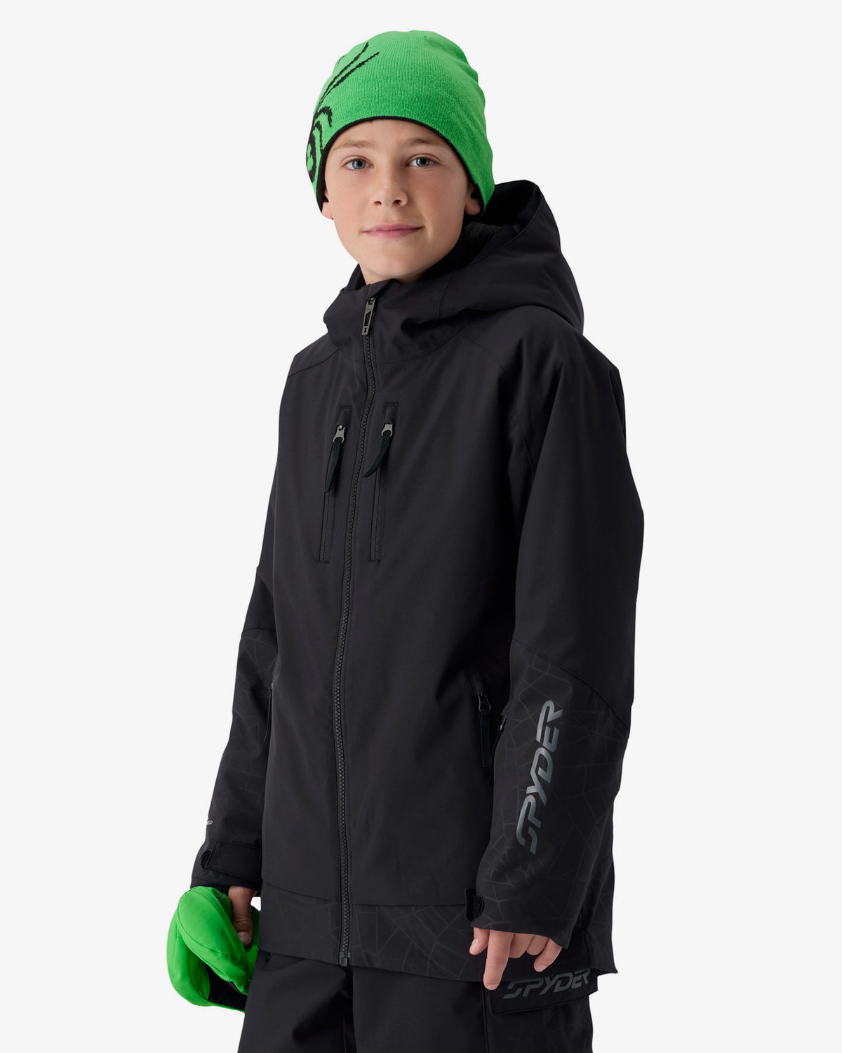 Boys' Davos Jacket - Black