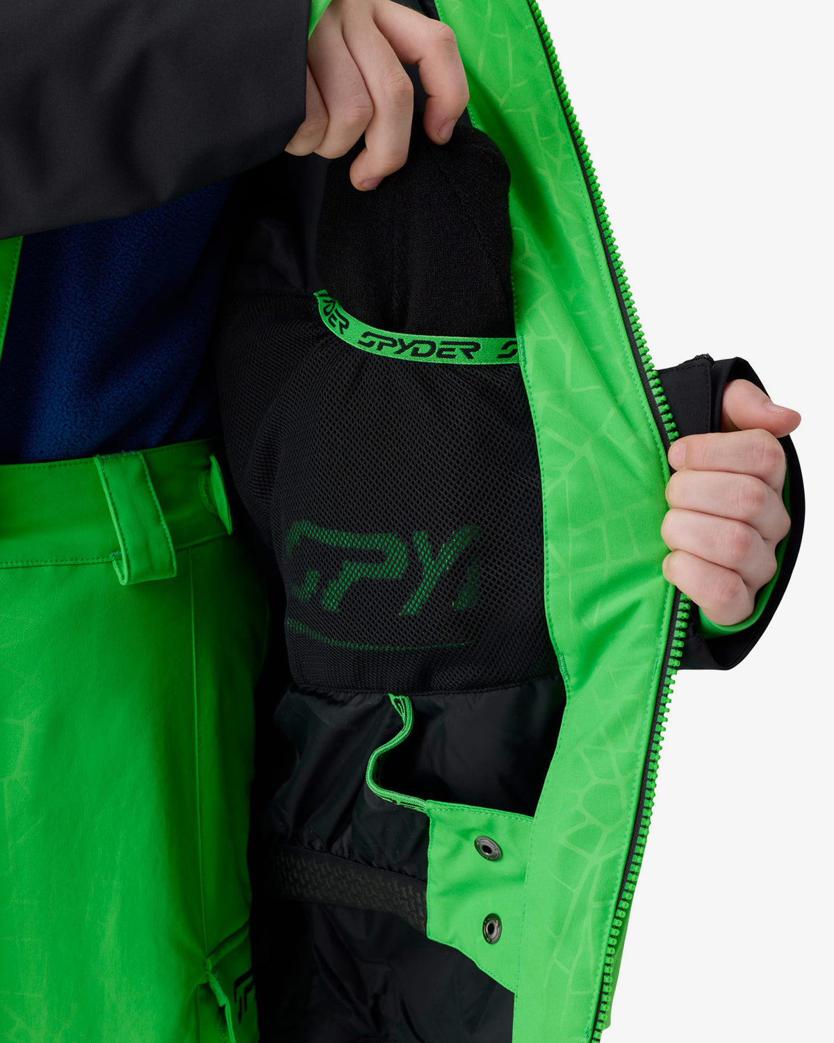 Boys' Davos Jacket - Strobe Green