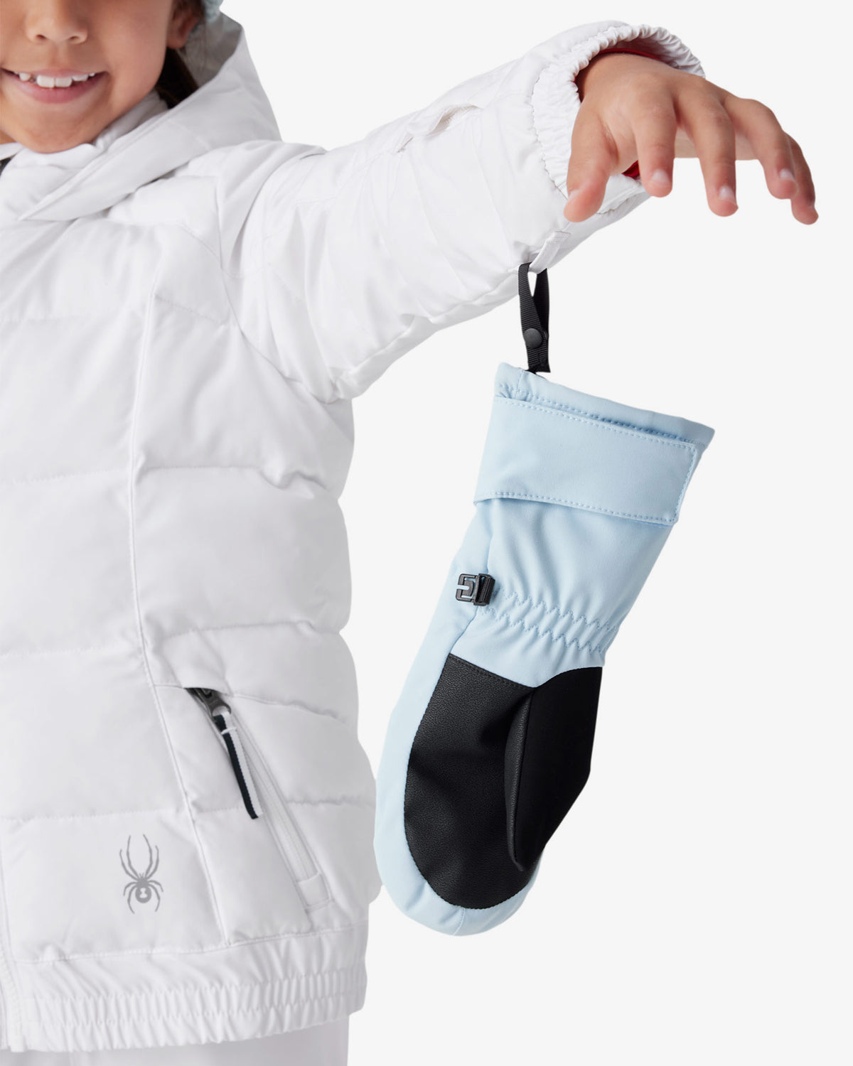 Girls' Zadie Synthetic Down Jacket - White