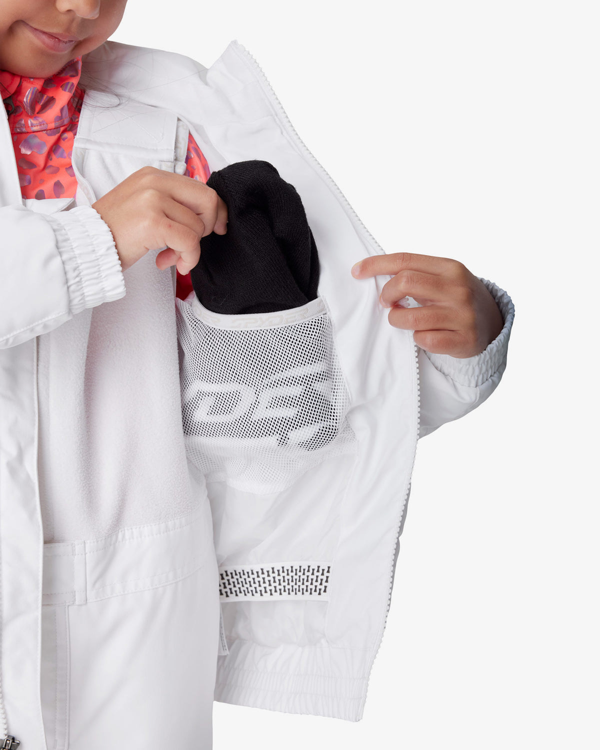 Girls' Zadie Synthetic Down Jacket - White