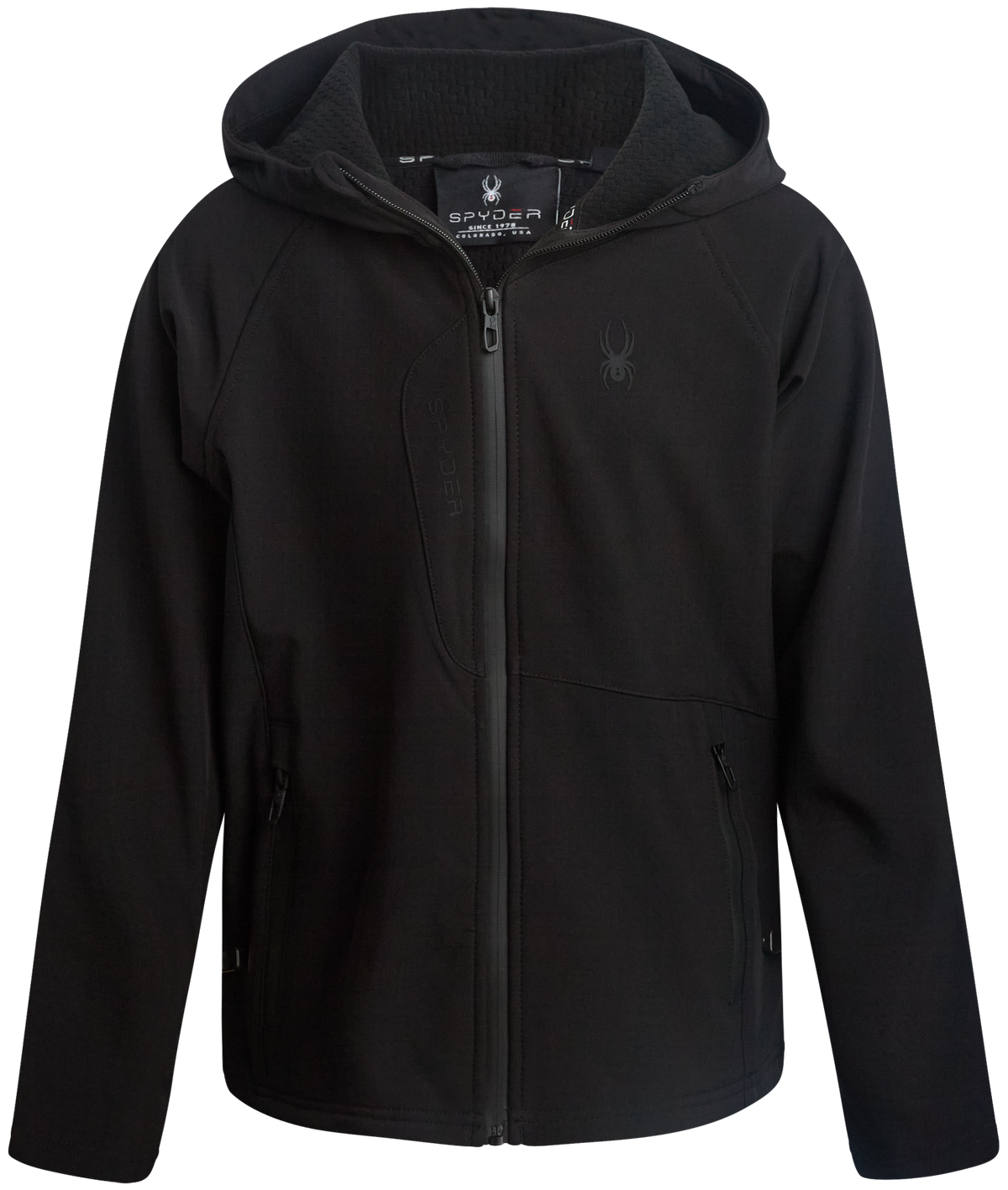Little Boys Softshell Jacket - Black
