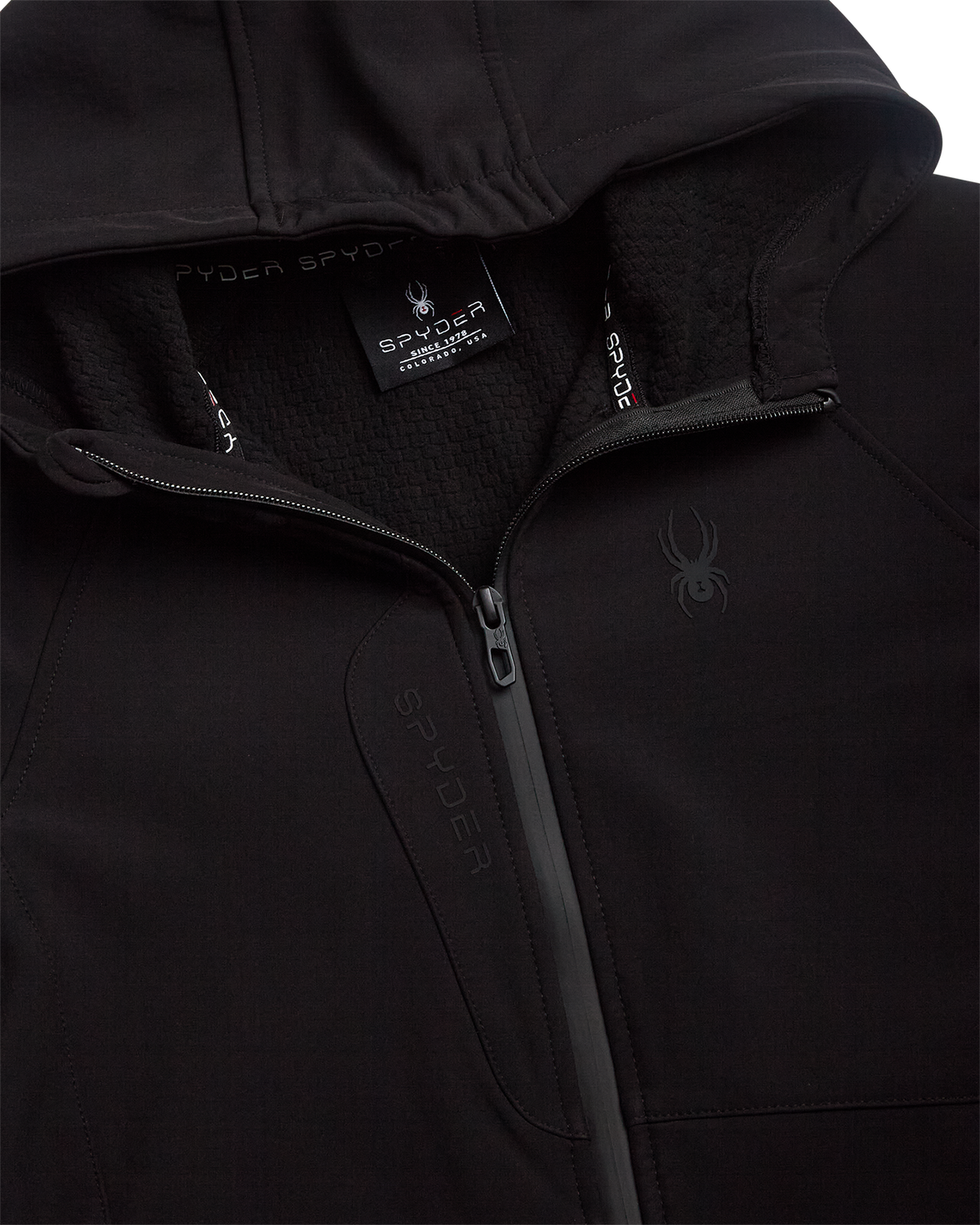 Little Boys Softshell Jacket - Black