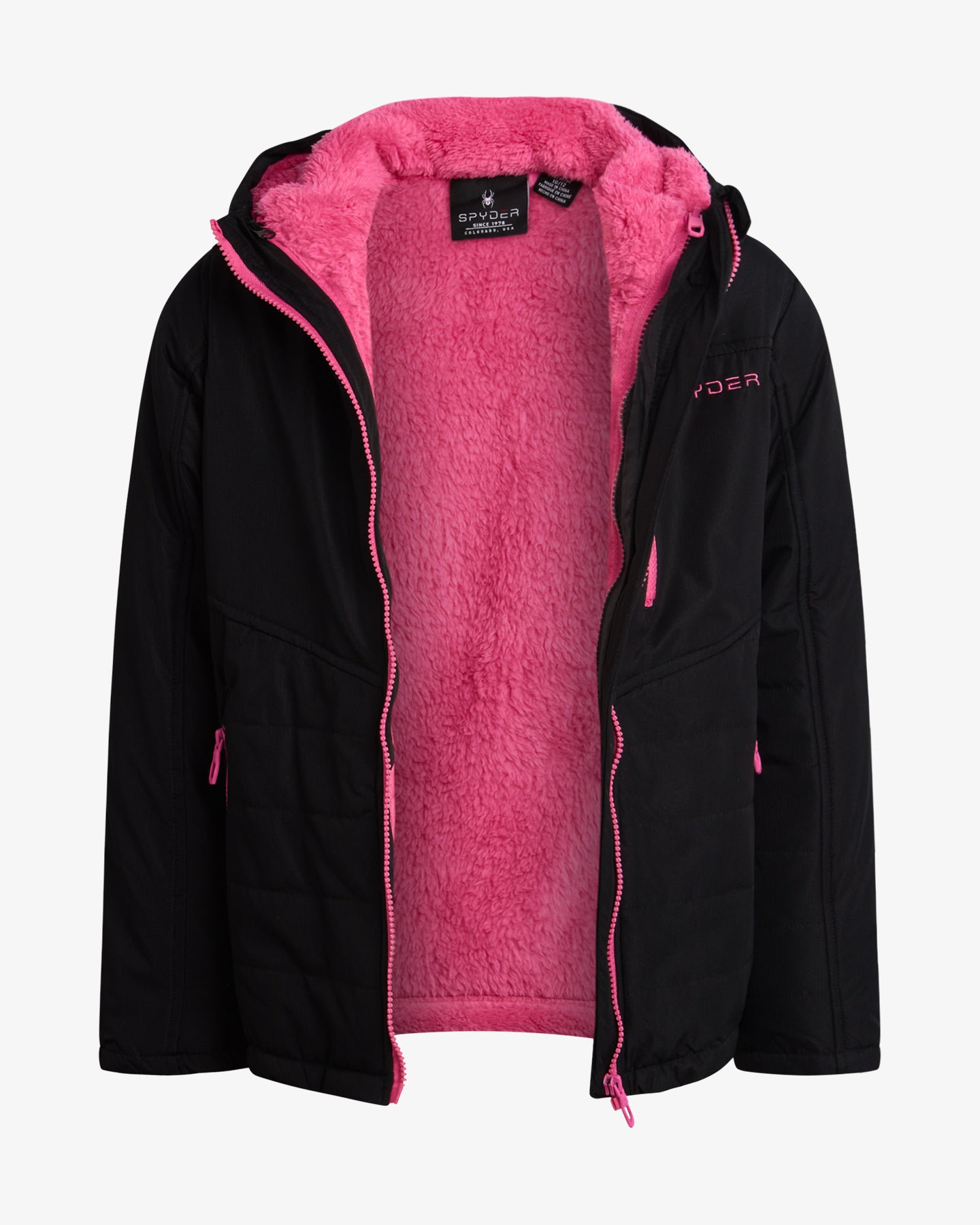Girls' 3-in-1 Jacket - Black – Spyder