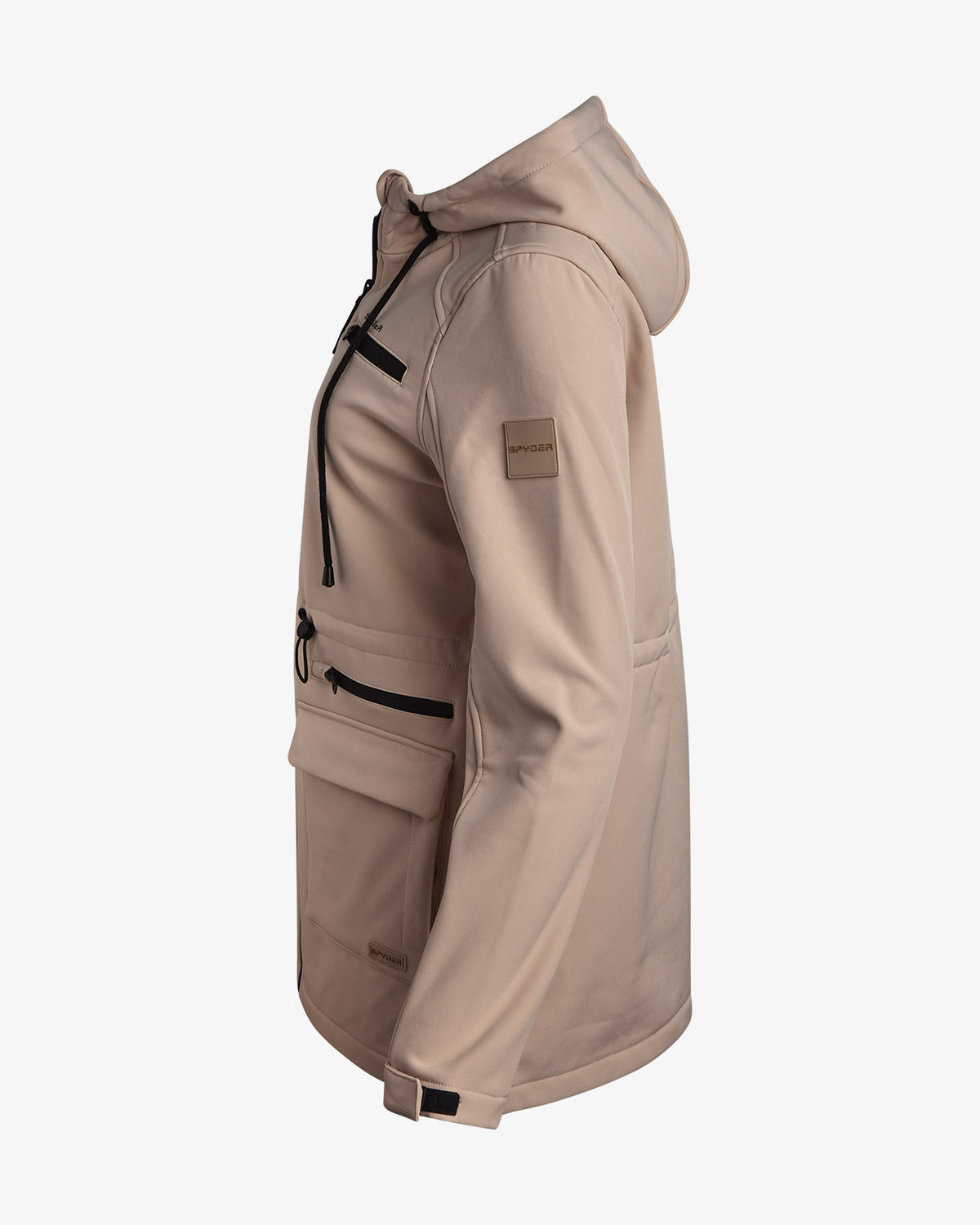 Women's Long Softshell Jacket - Clay