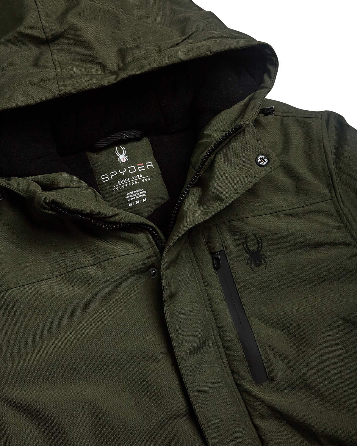 Men's Parka Jacket - Olive