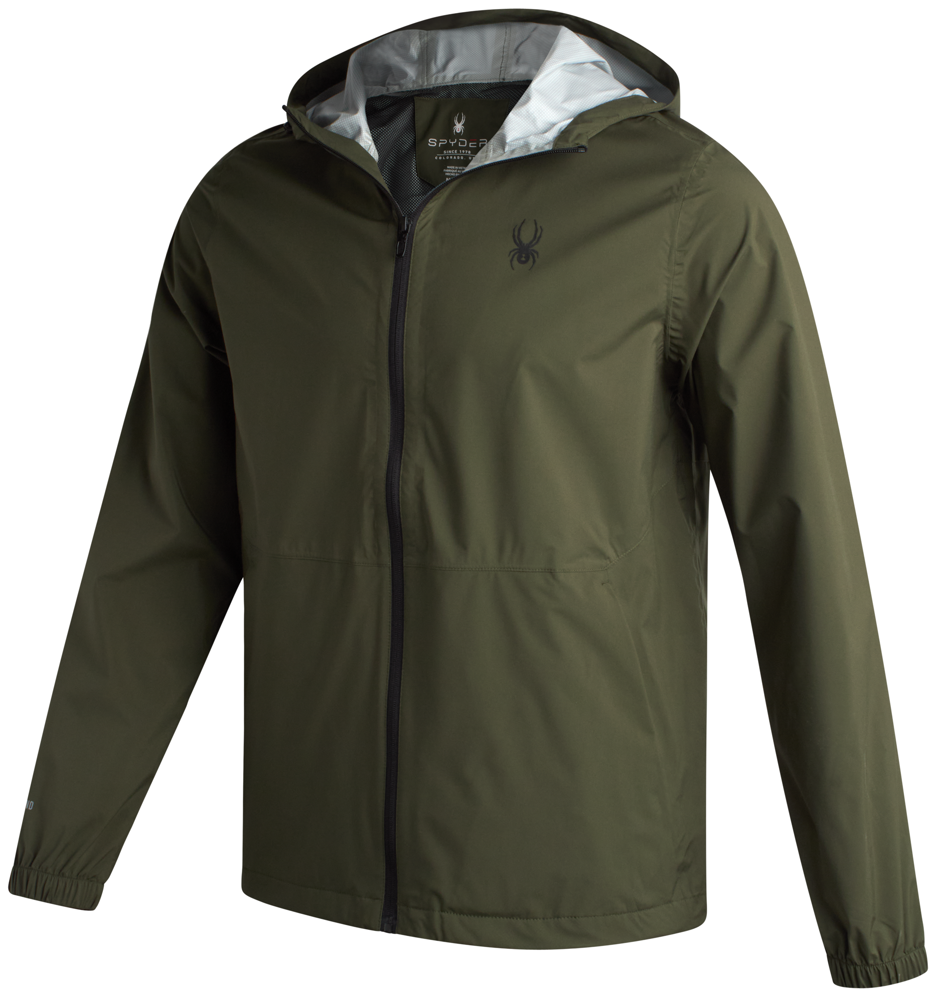 Men's Spring Showers Jacket - Olive – Spyder
