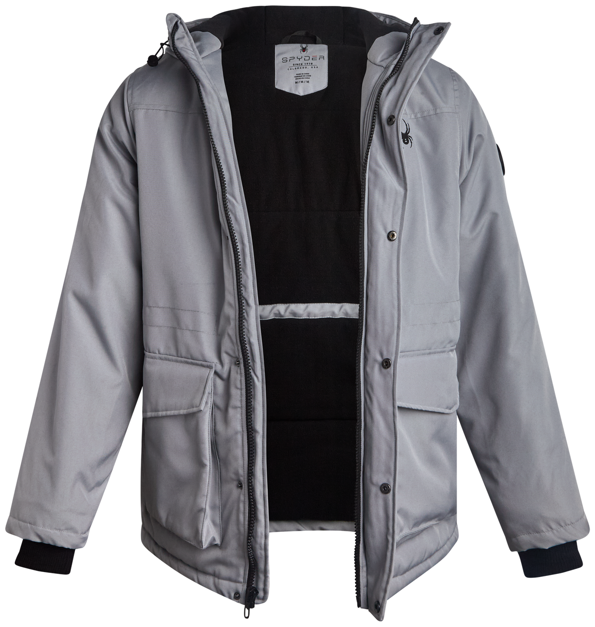 Men's Parka Jacket - Pewter