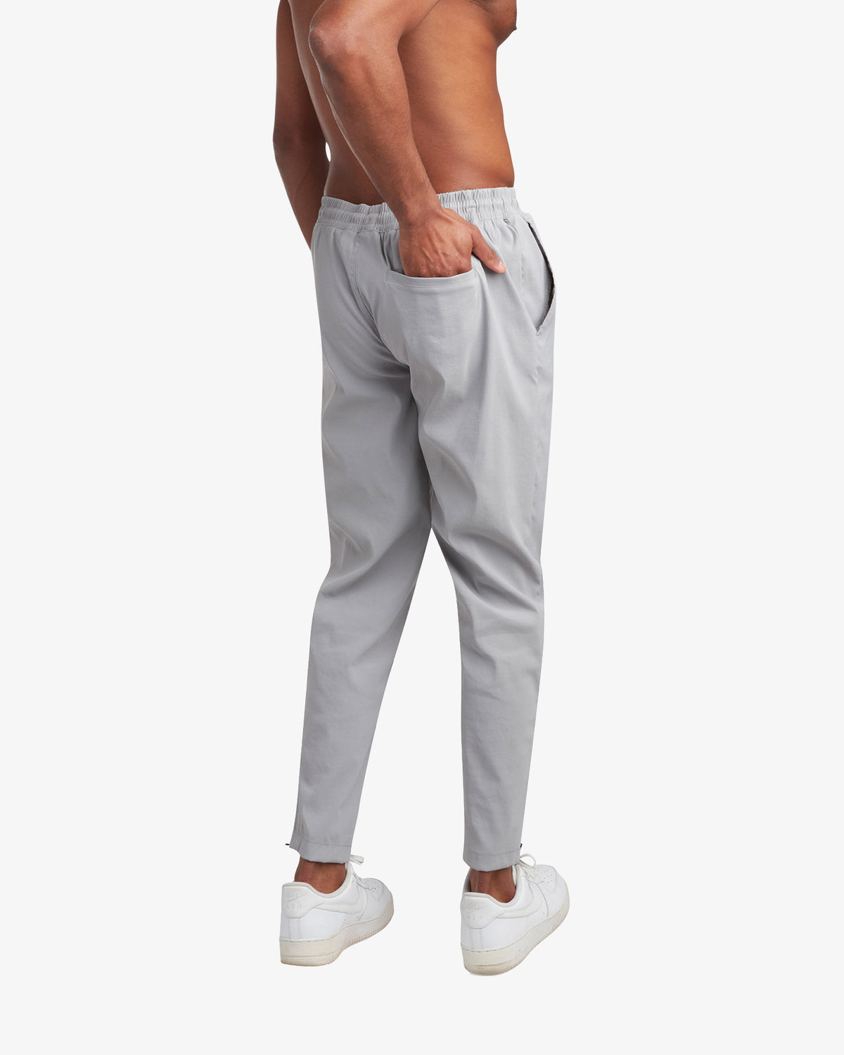 Men's Track Pant - Silver