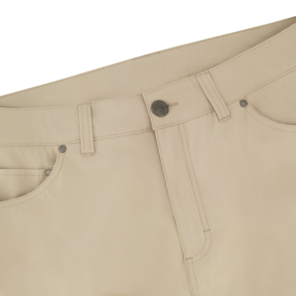 Men's Fleece Lined Five Pocket Pants - Mushroom