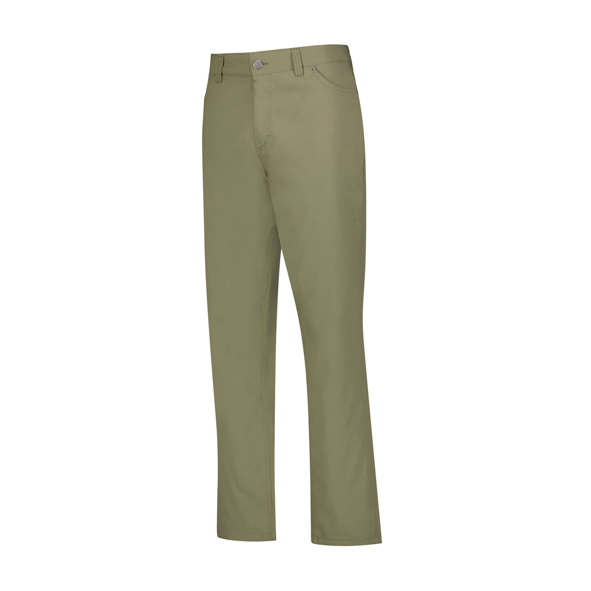 Men's Fleece Lined Five Pocket Pants - Olive