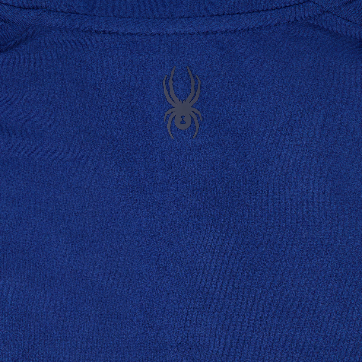 Men's Marled French Terry Quarter Snap - True Blue